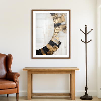 AUTO-MOCKUP ROOM | ABSTRACT ART Passage of Time Wall Art