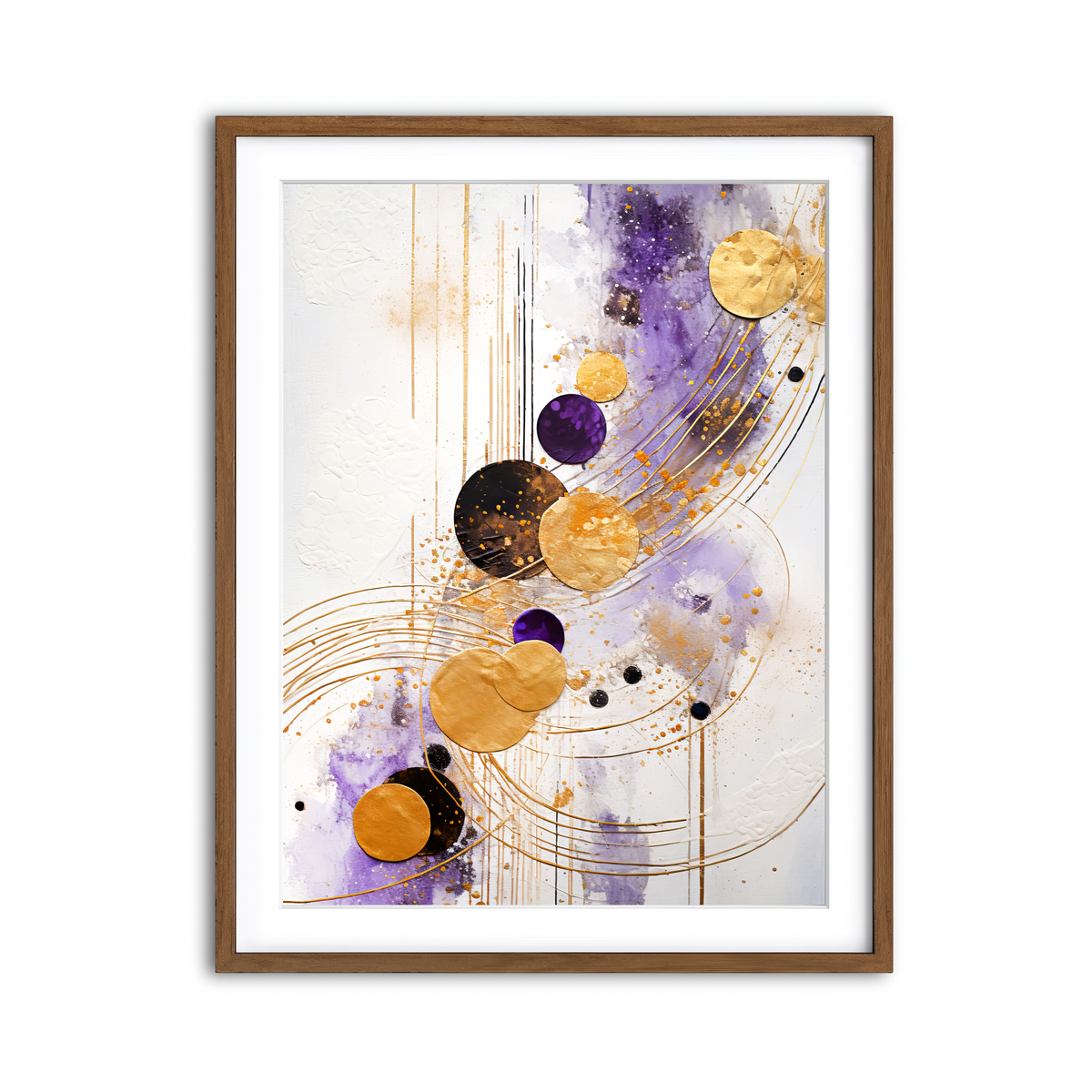 Framed Print 3x4 Walnut