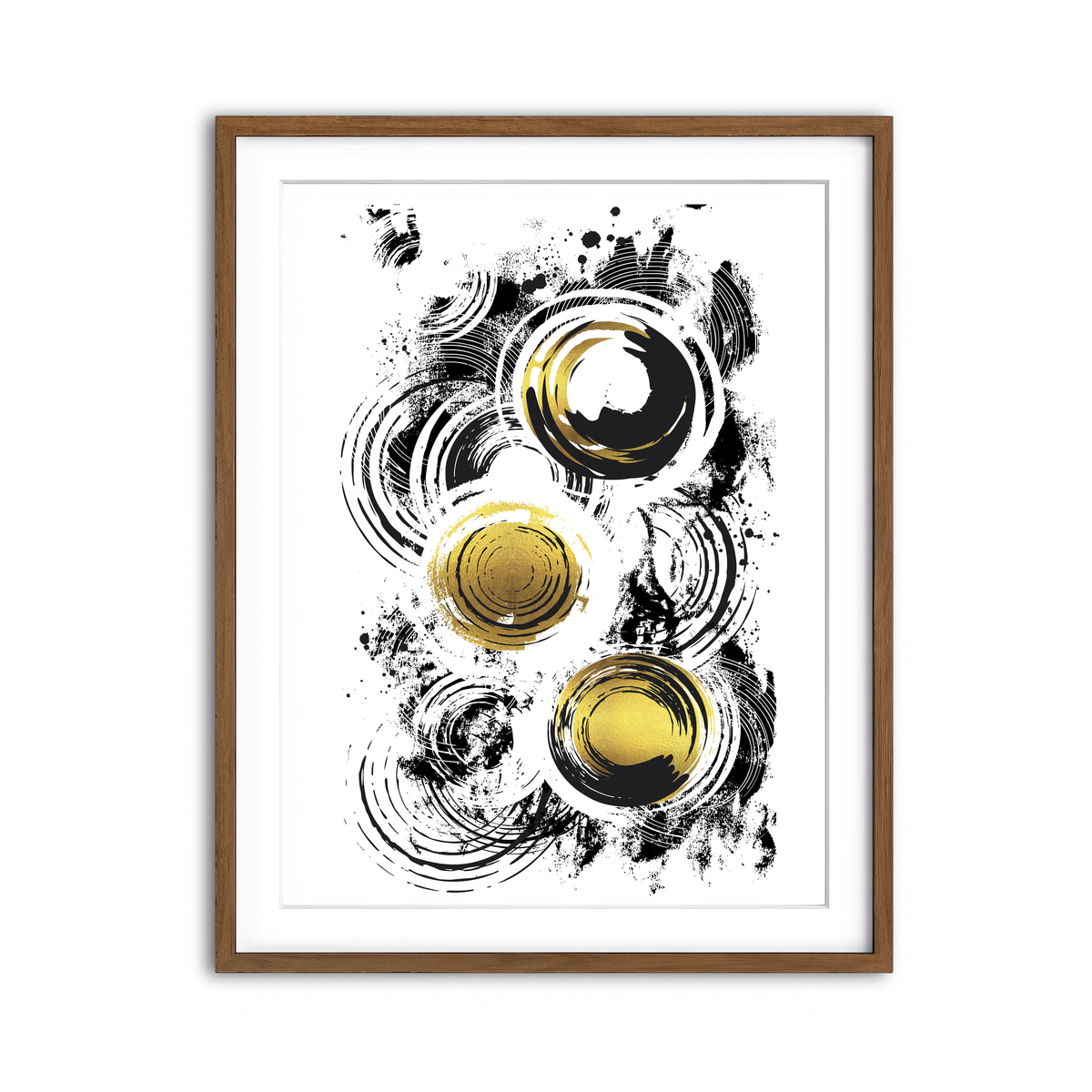 Framed Print 3x4 Walnut