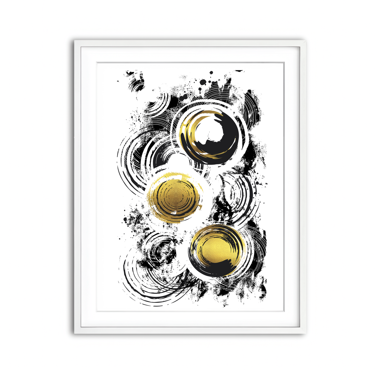 Framed Print 3x4 White