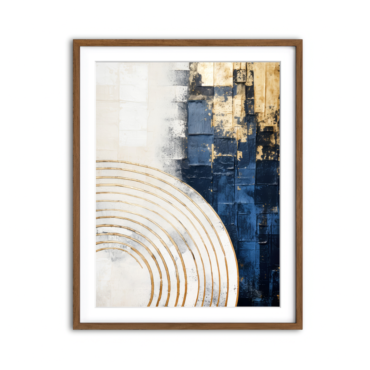 Framed Print 3x4 Walnut