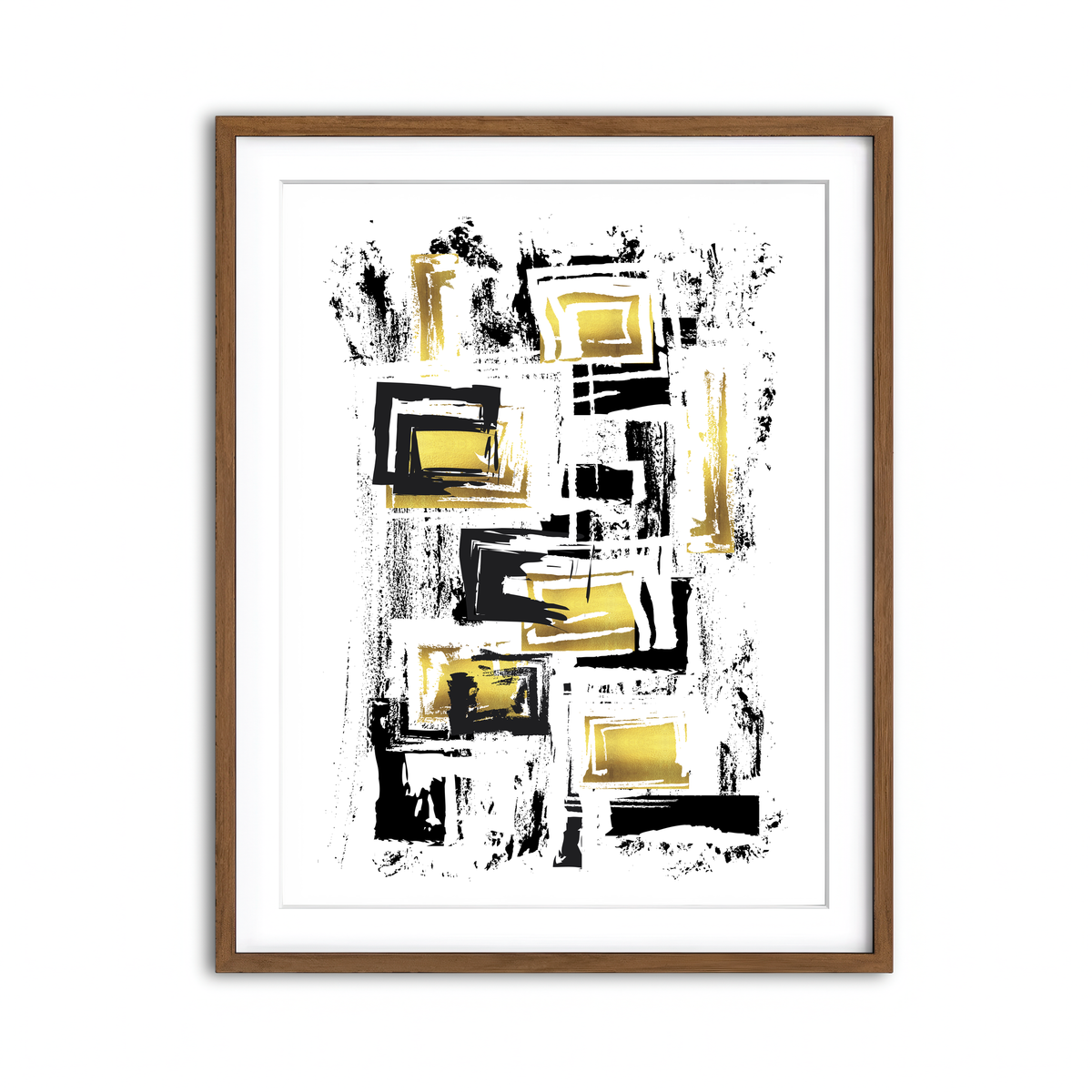 Framed Print 3x4 Walnut