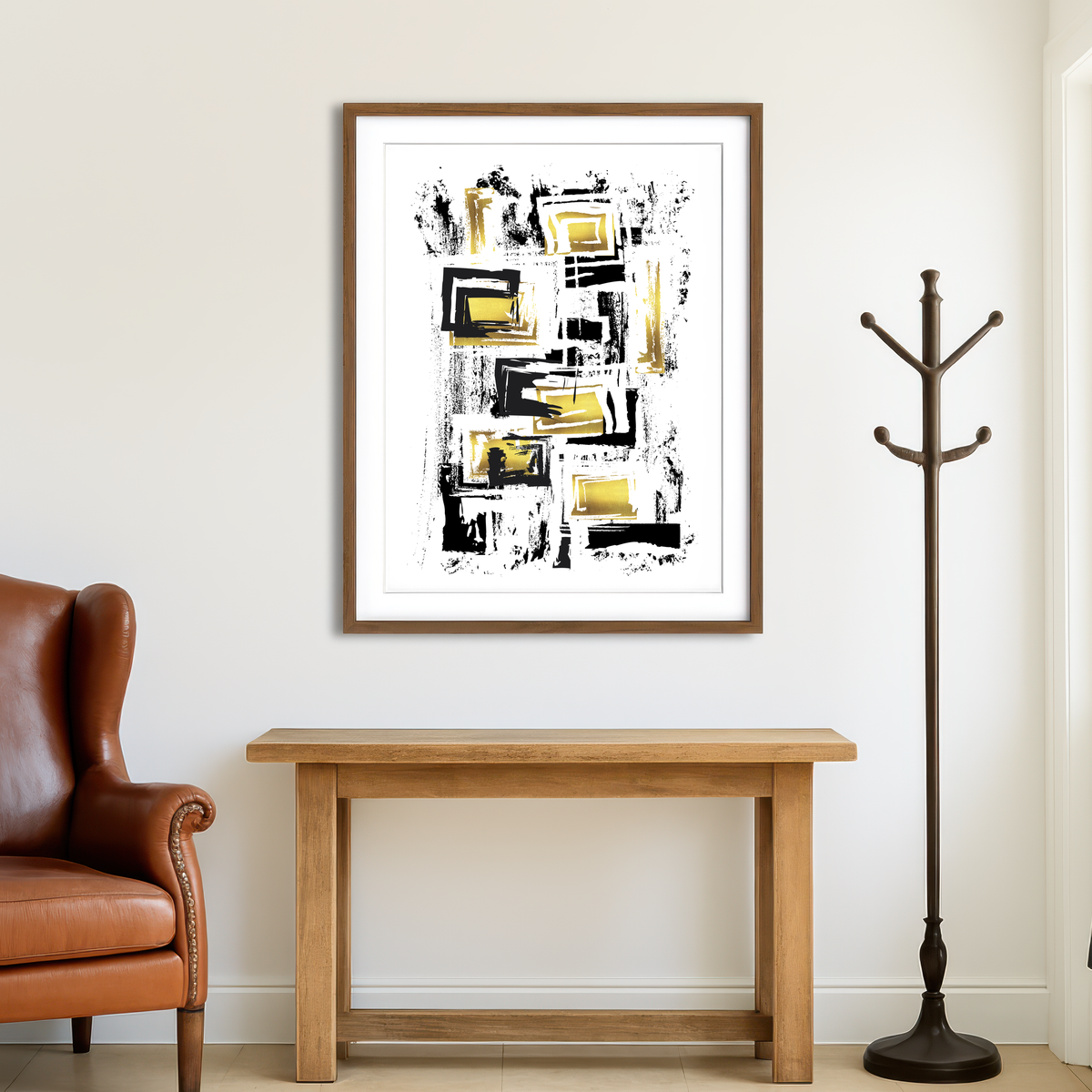 AUTO-MOCKUP ROOM | ABSTRACT ART Squaremania Wall Art