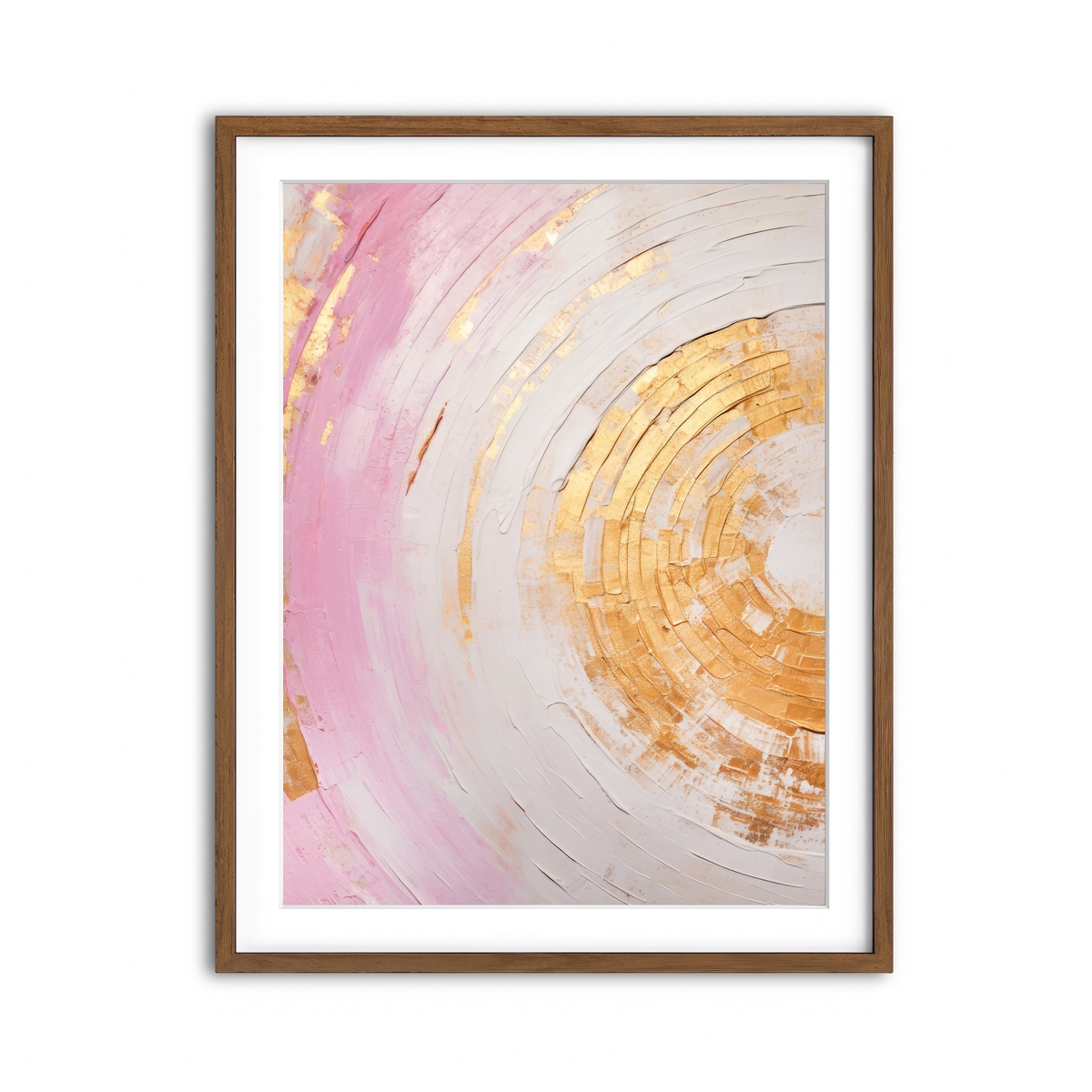 Framed Print 3x4 Walnut