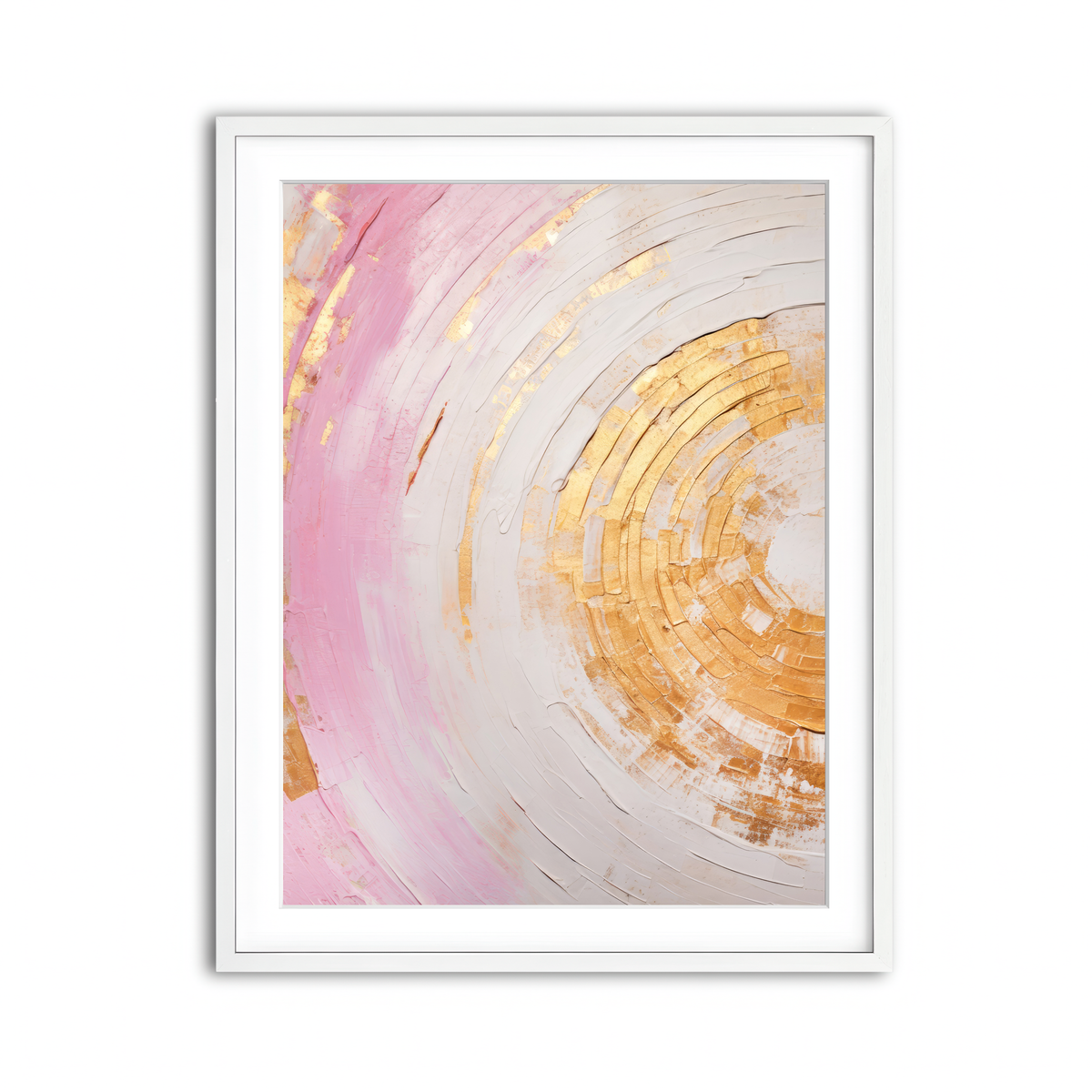 Framed Print 3x4 White
