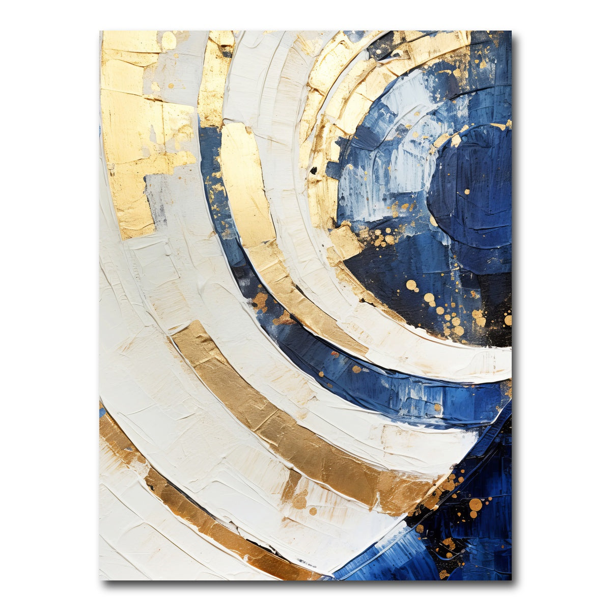 AUTO-MOCKUP WHITE | ABSTRACT ART Sunlight | 1 Piece | Gallery Wrap Canvas | group=3x4