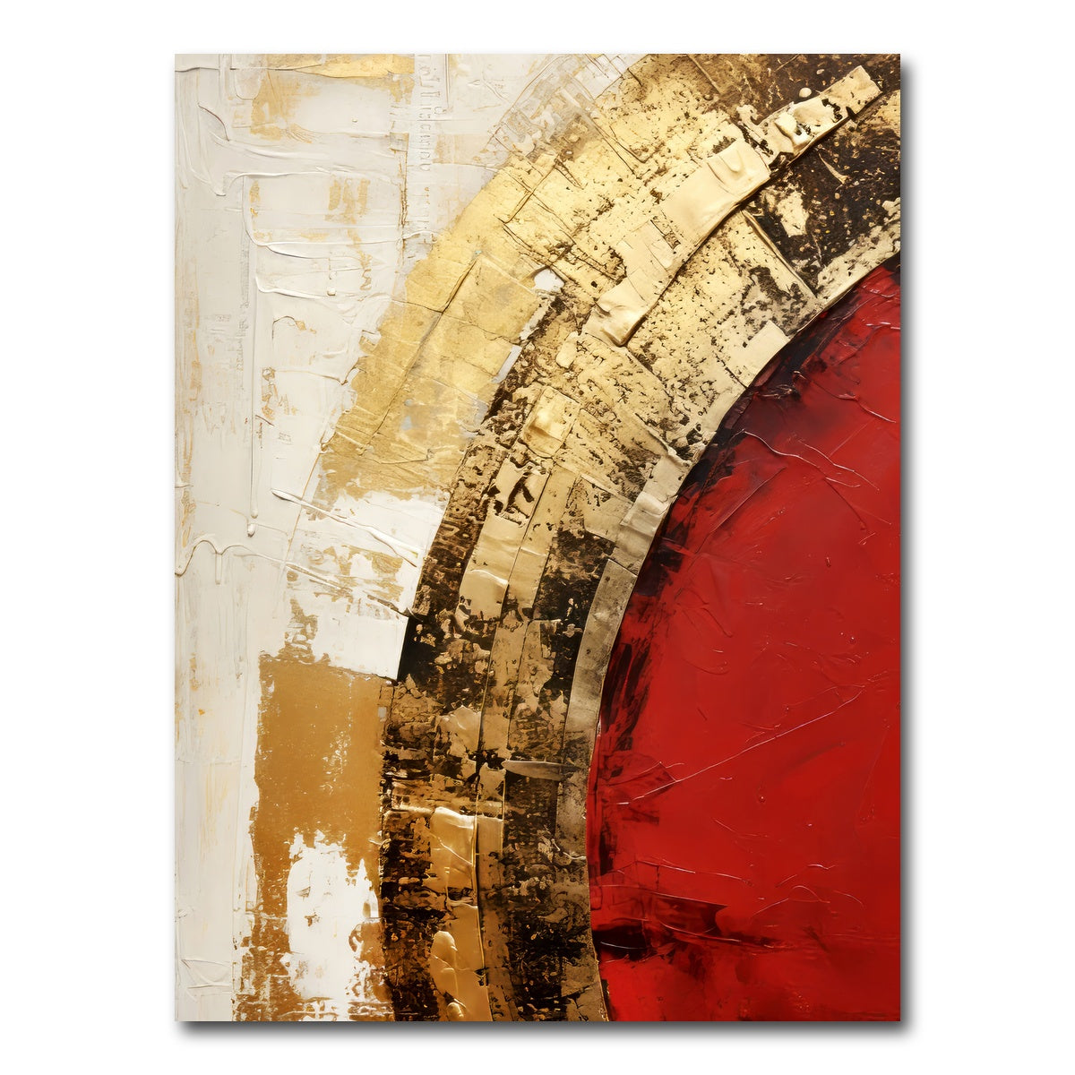 AUTO-MOCKUP WHITE | ABSTRACT ART Surprise | 1 Piece | Gallery Wrap Canvas | group=3x4
