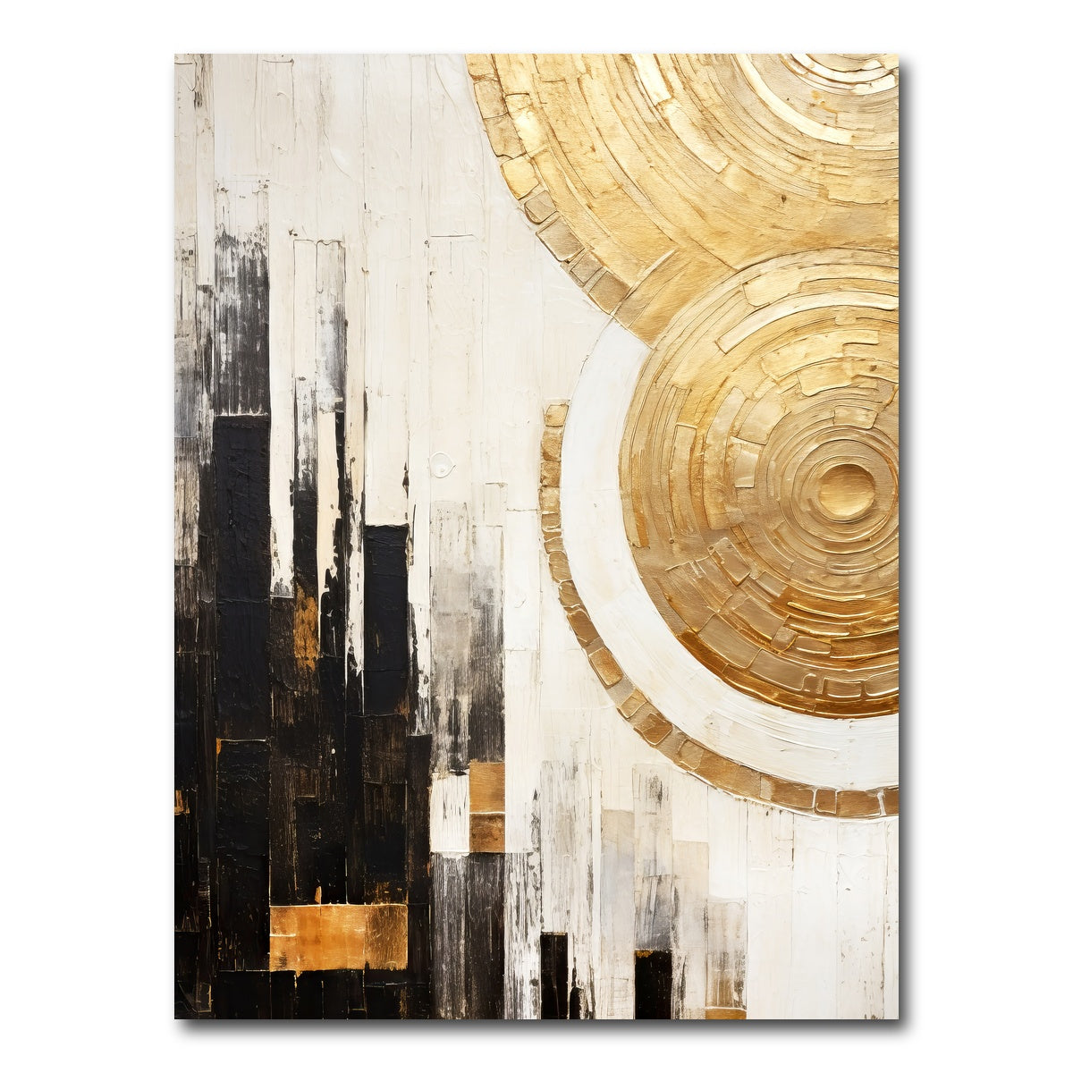 AUTO-MOCKUP WHITE | ABSTRACT ART Urban | 1 Piece | Gallery Wrap Canvas | group=3x4