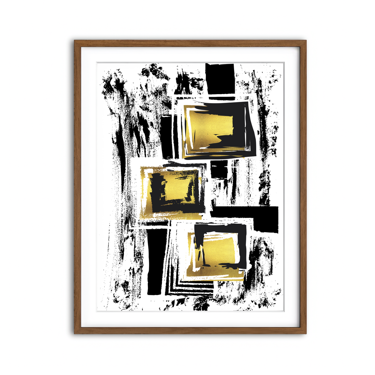 Framed Print 3x4 Walnut