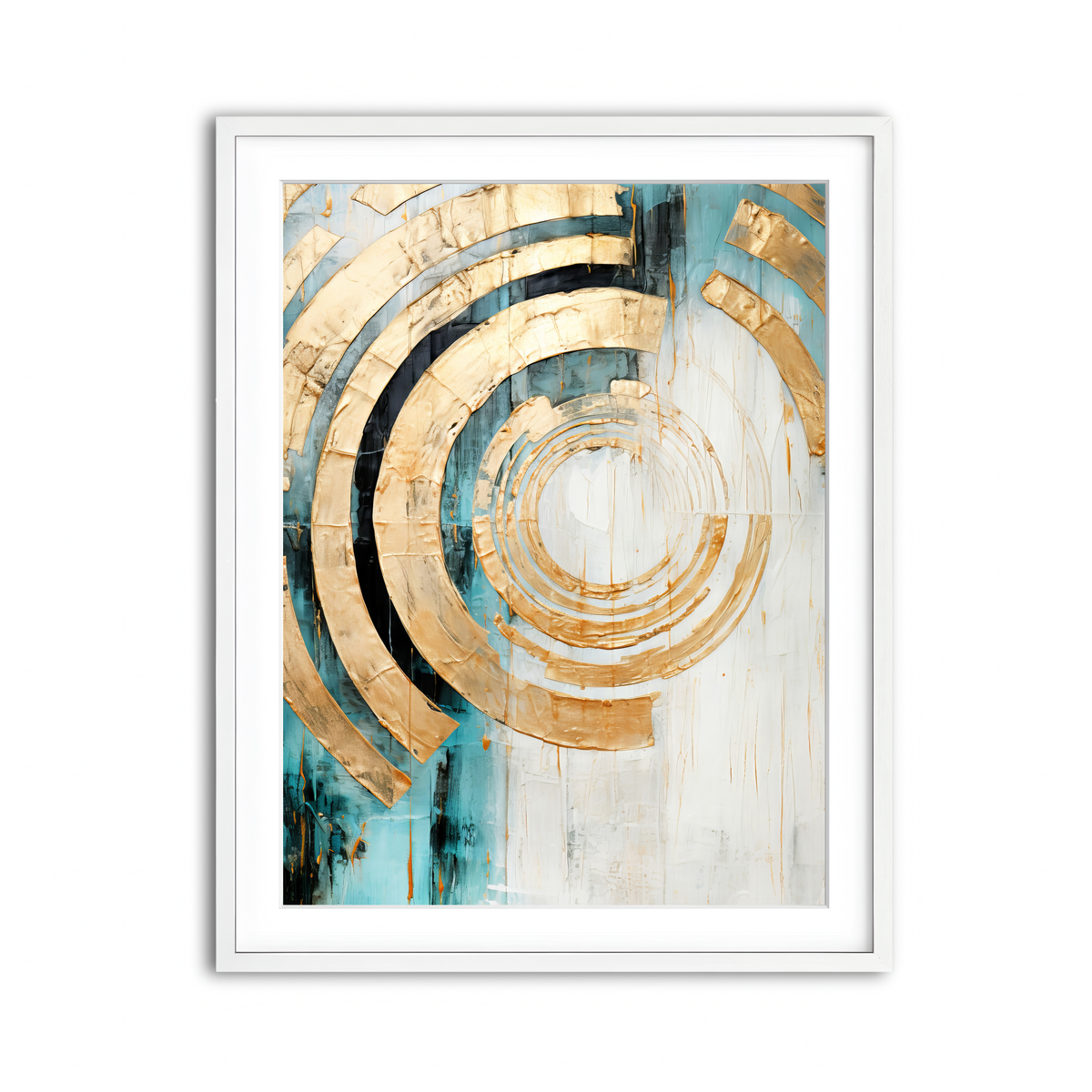 Framed Print 3x4 White