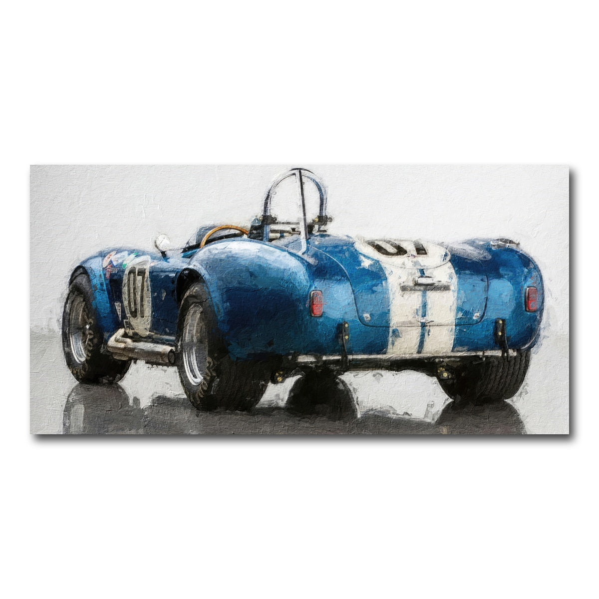 AUTO-MOCKUP WHITE | AC Cobra 3 | 1 Piece | Gallery Wrap Canvas | group=2x1
