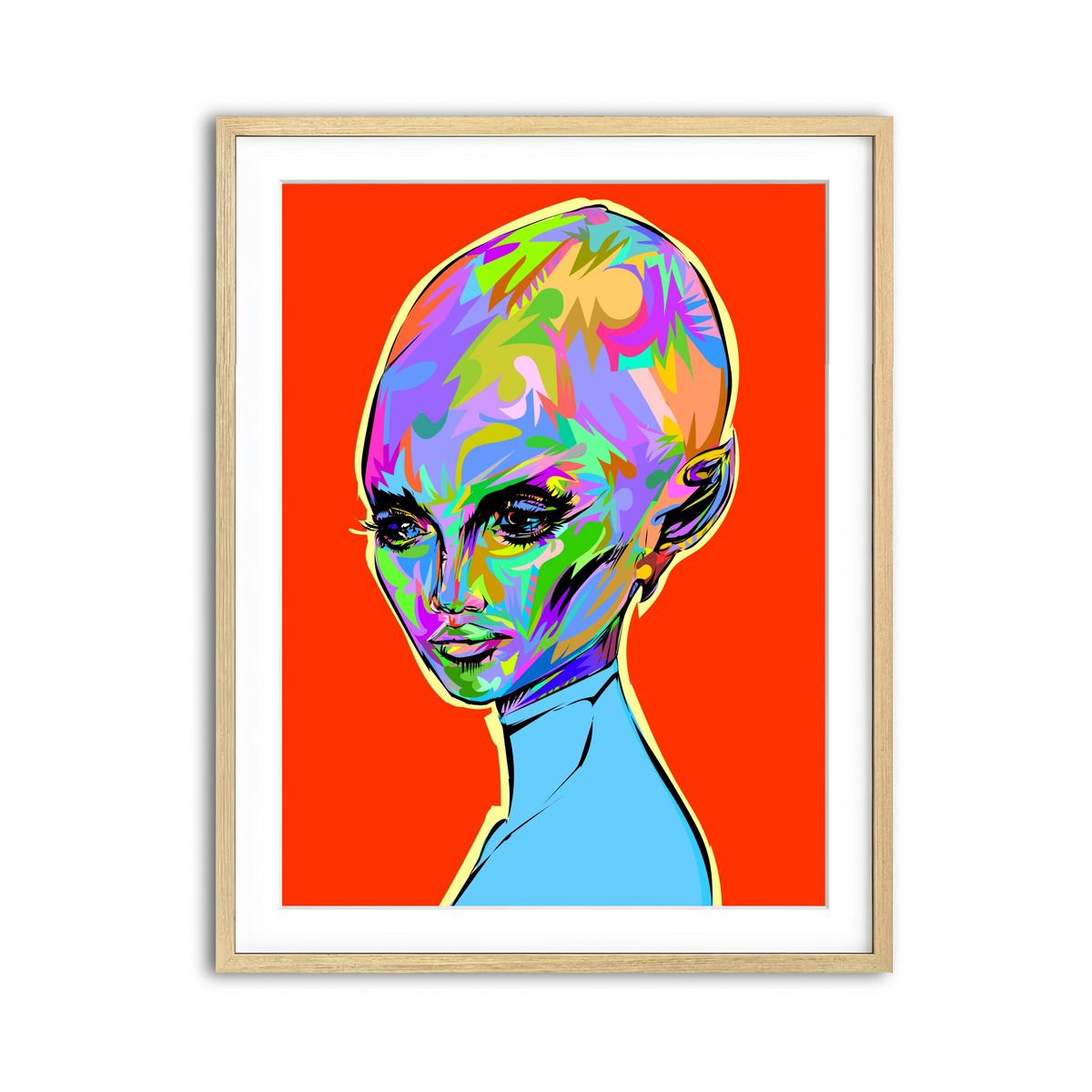 Framed Print 3x4 Natural