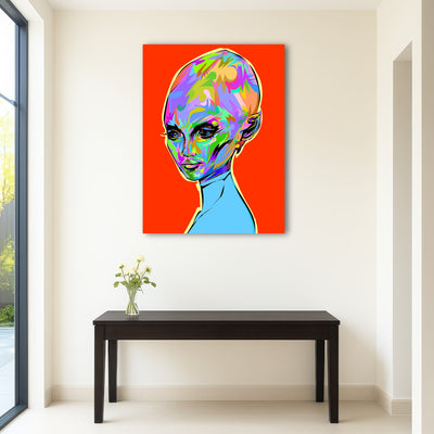 AUTO-MOCKUP ROOM | ALIEN WOMAN 2