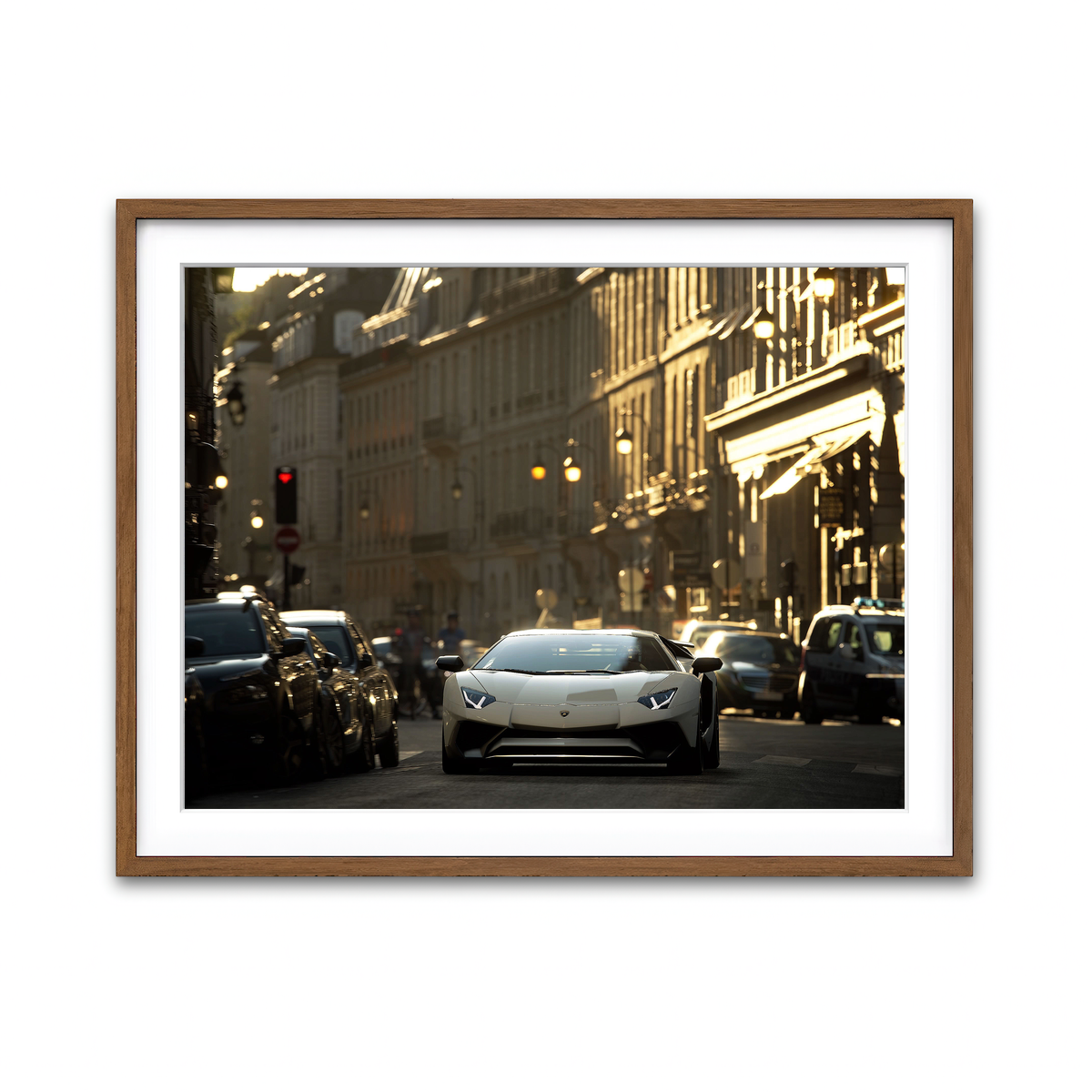 Framed Print 4x3 Walnut