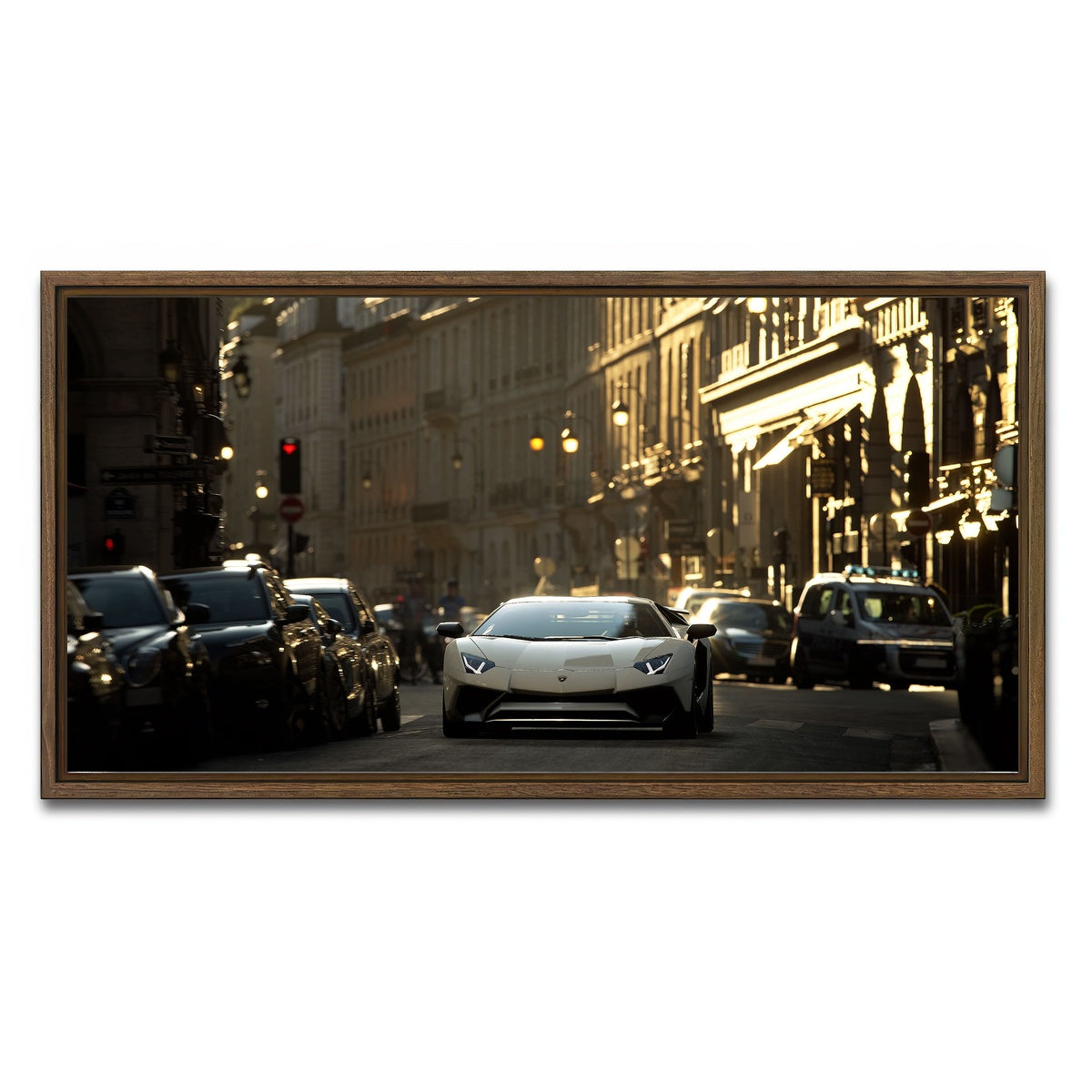 AUTO-MOCKUP WHITE | ALL EYEZ ON ME | 1 Piece | Walnut Framed Canvas | group=2x1