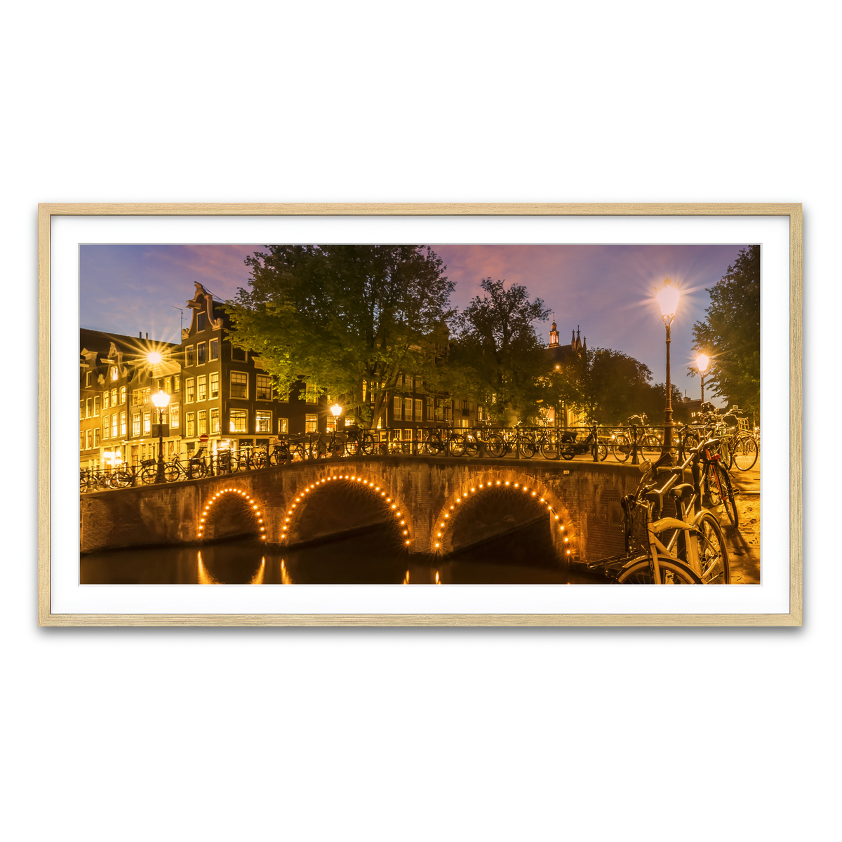 Framed Print 2x1 Natural