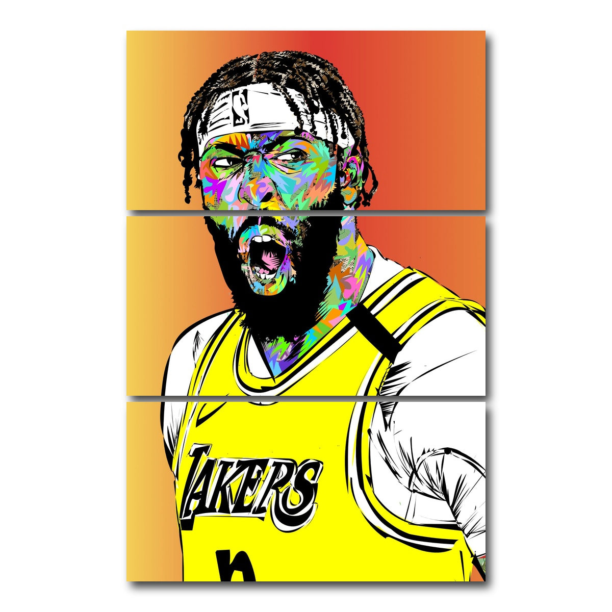 Framed Print 3x4 White