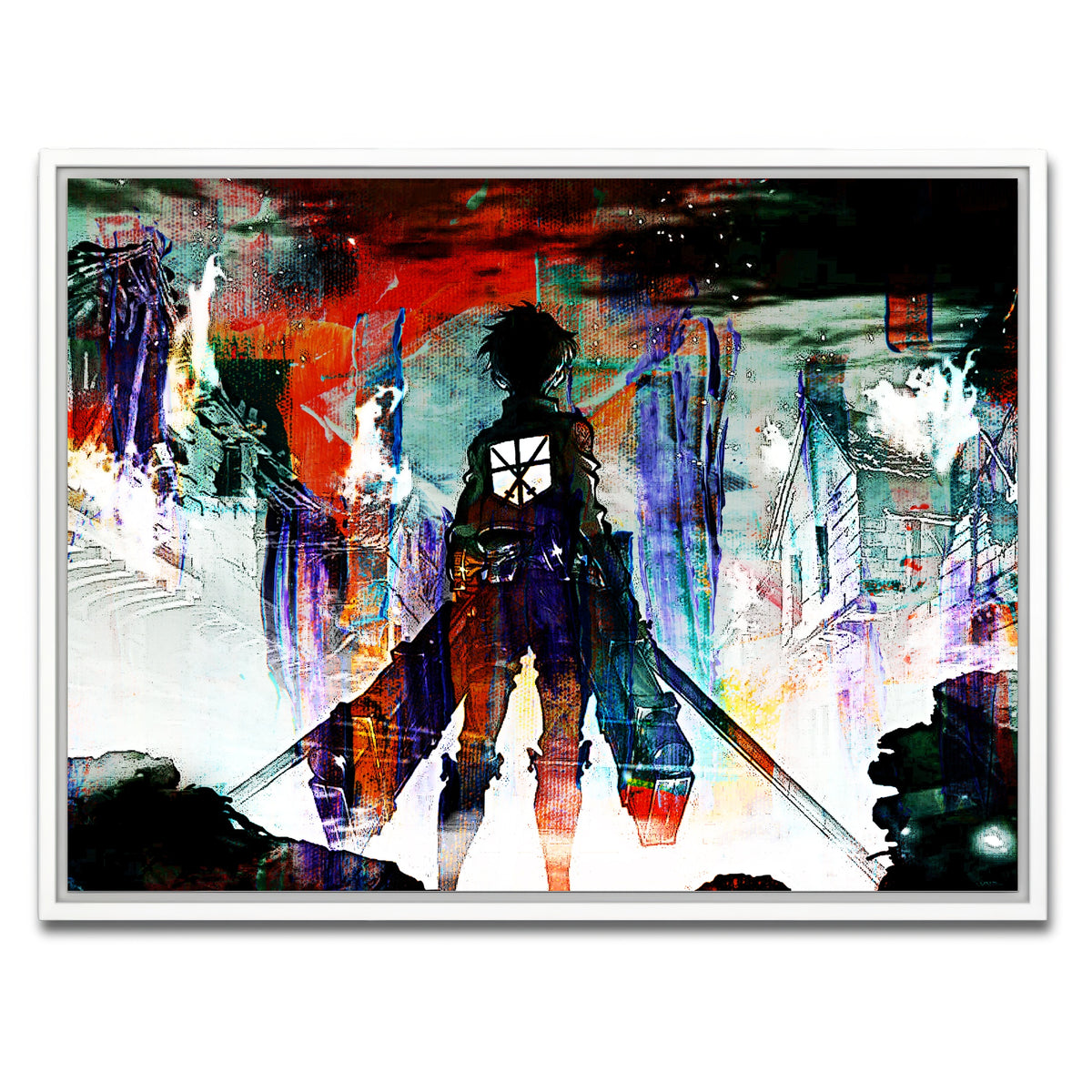 AUTO-MOCKUP WHITE | AOT | 1 Piece | White Framed Canvas | group=4x3