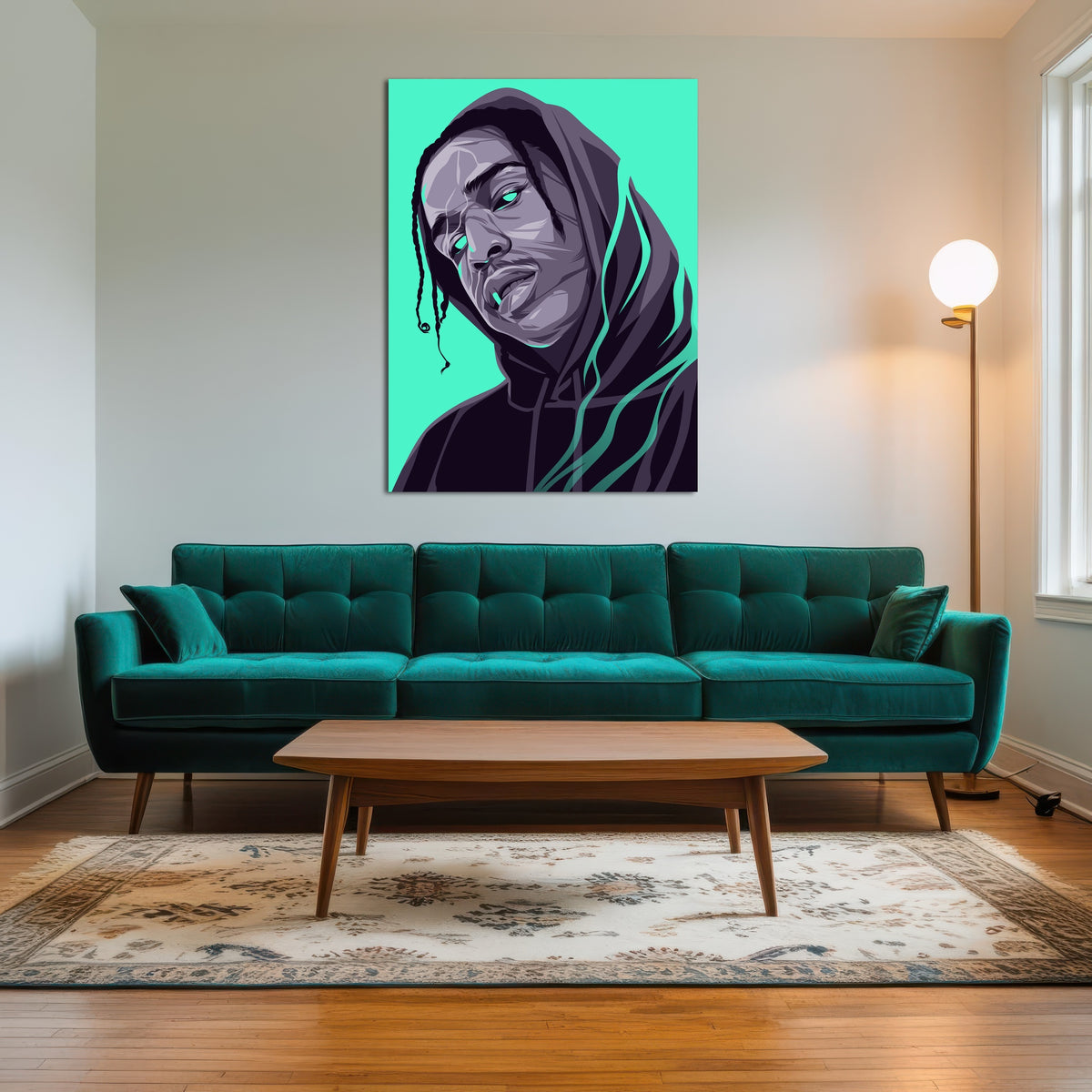 AUTO-MOCKUP ROOM | ASAP Rocky - Turquoise