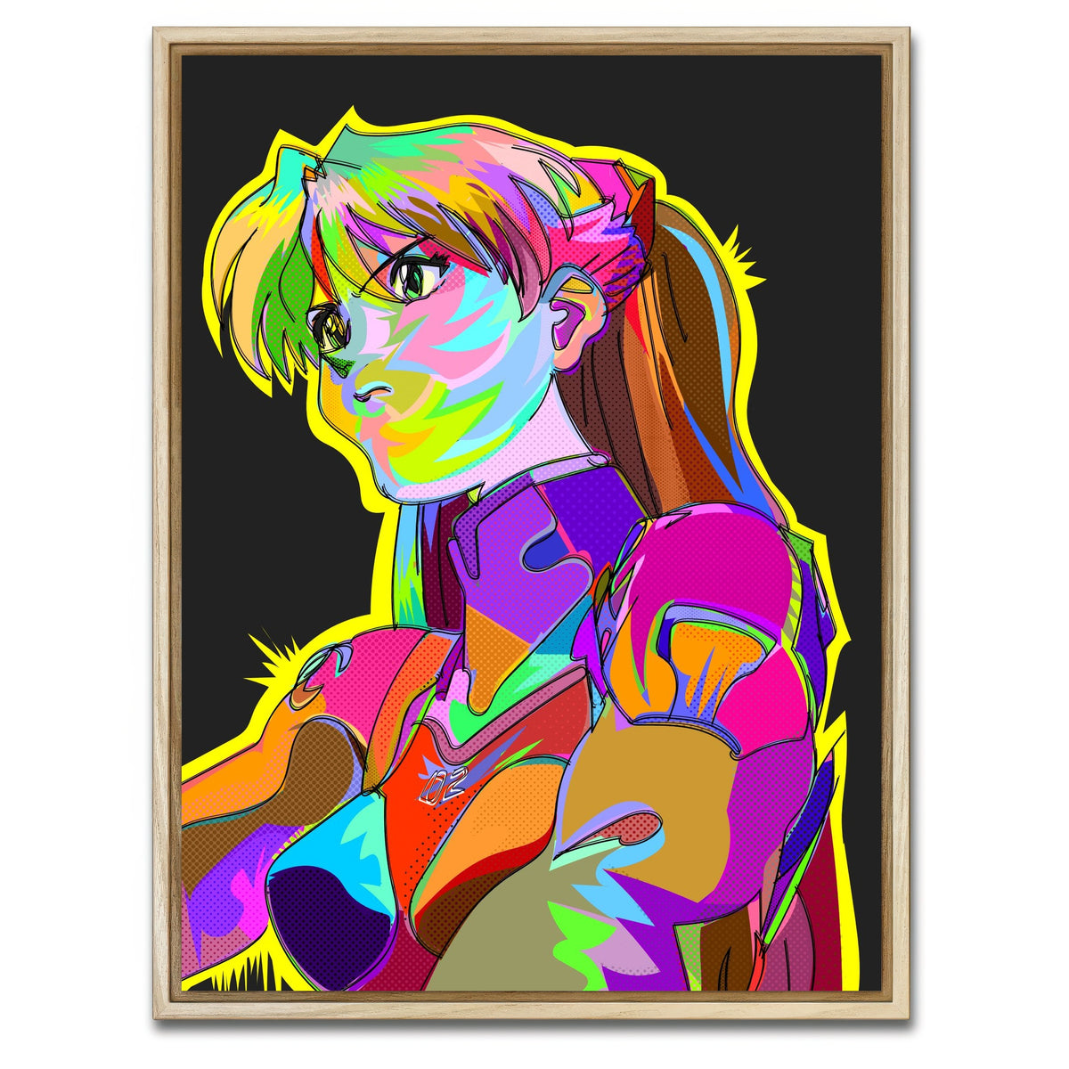 AUTO-MOCKUP WHITE | ASUKA | 1 Piece | Natural Framed Canvas | group=3x4