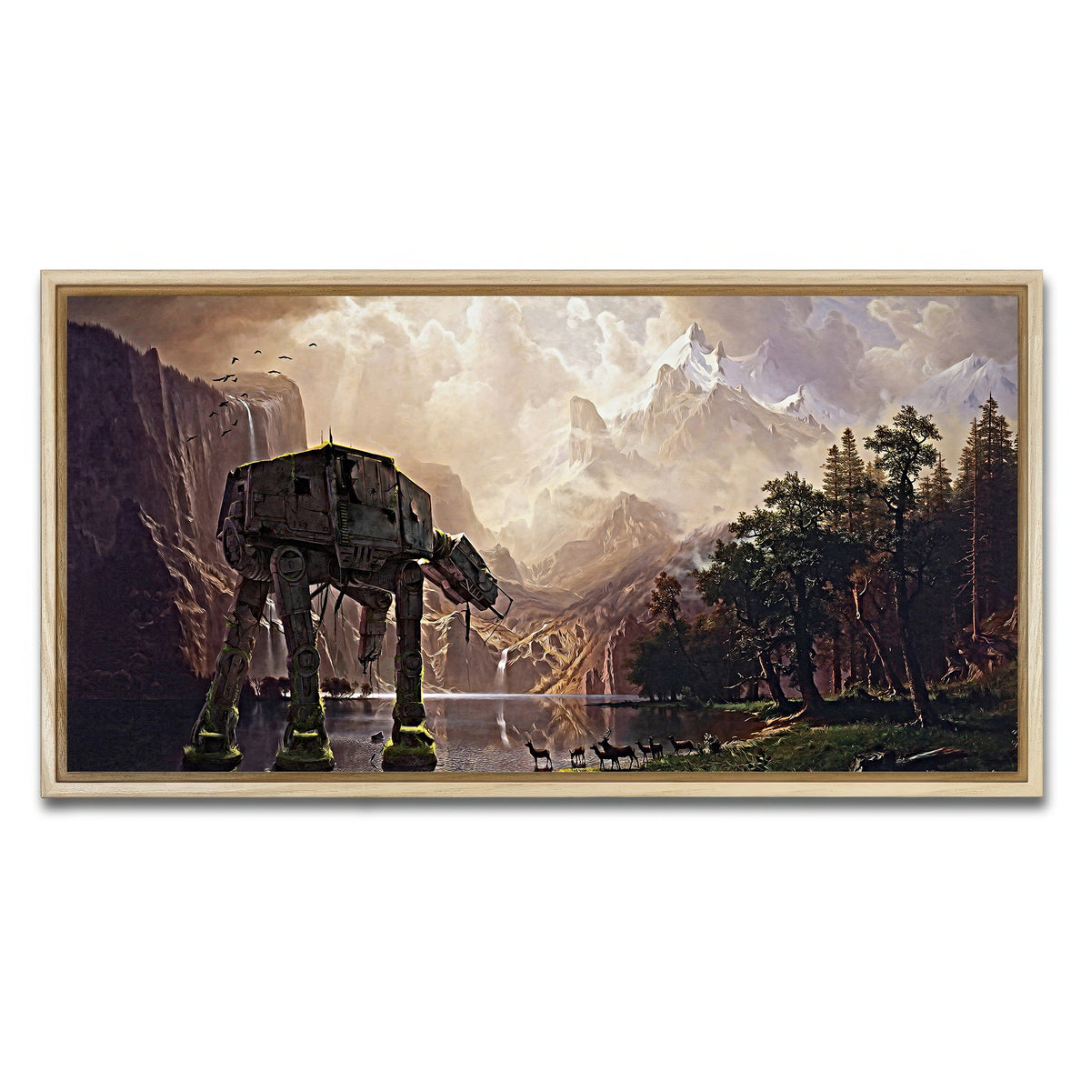 AUTO-MOCKUP WHITE | AT-AT Walker | 1 Piece | Natural Frame | group=2x1