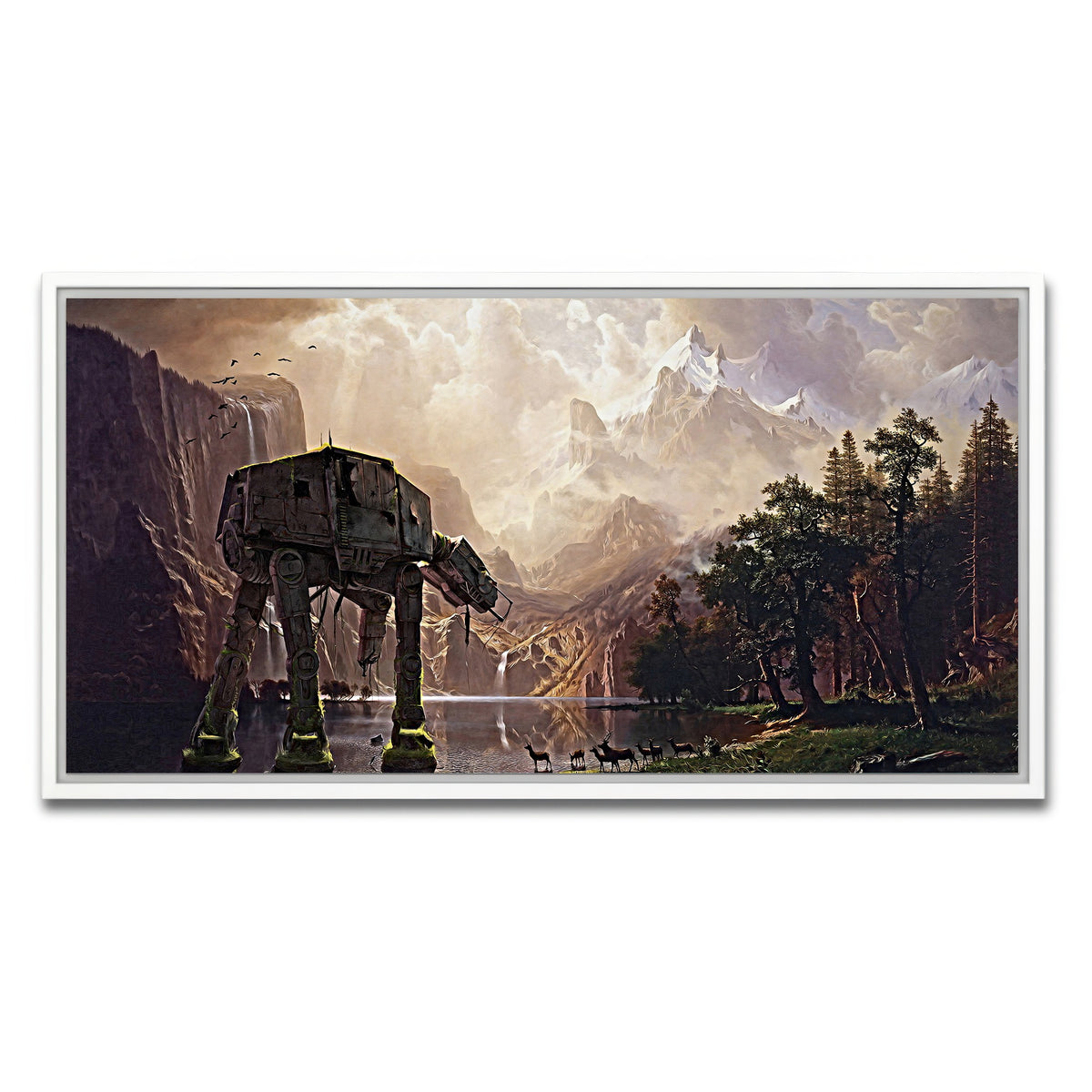 AUTO-MOCKUP WHITE | AT-AT Walker | 1 Piece | White Frame | group=2x1