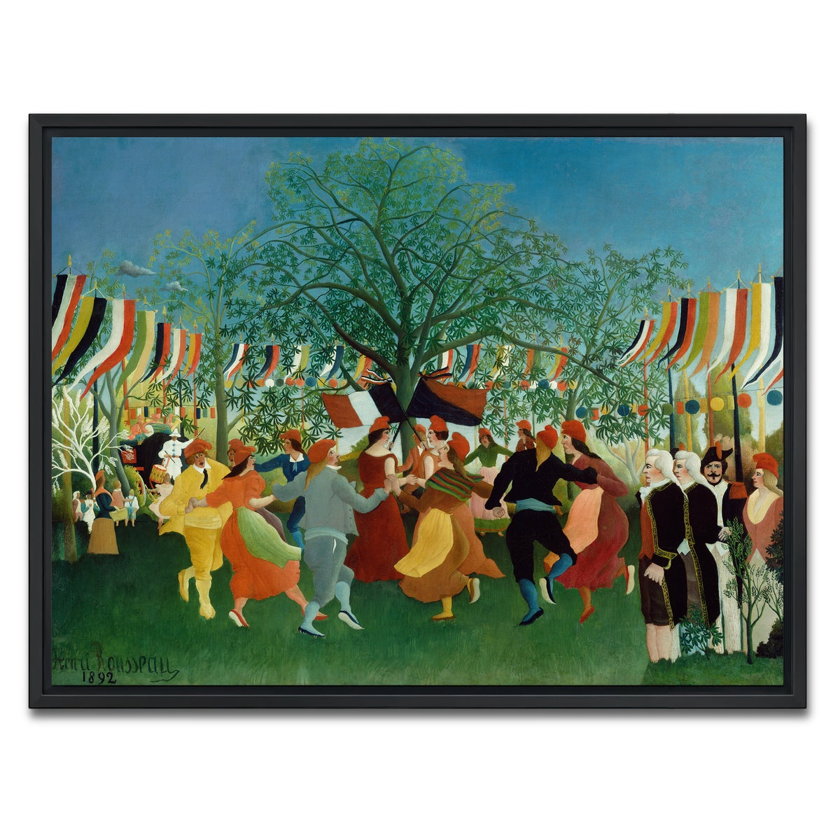 AUTO-MOCKUP WHITE | A Centennial of Independence | 1 Piece | Black Framed Canvas | group=4x3