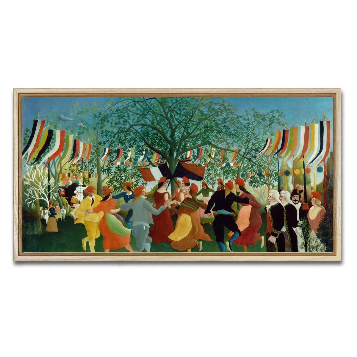 AUTO-MOCKUP WHITE | A Centennial of Independence | 1 Piece | Natural Framed Canvas | group=2x1