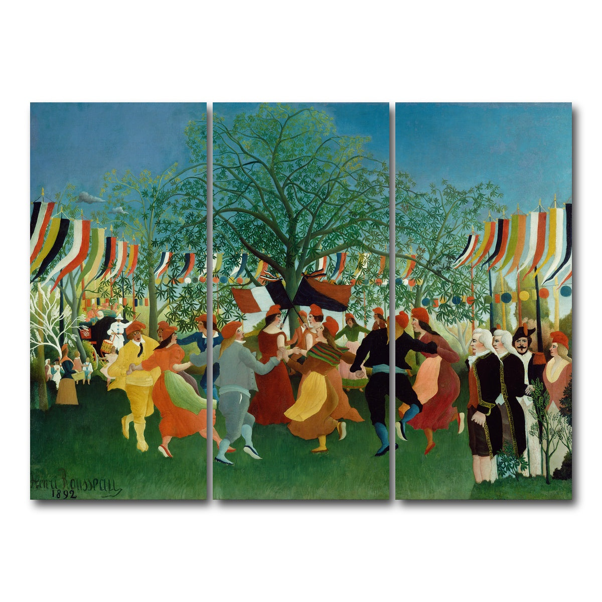 AUTO-MOCKUP WHITE | A Centennial of Independence | 3 Piece | Gallery Wrap Canvas | group=8x18