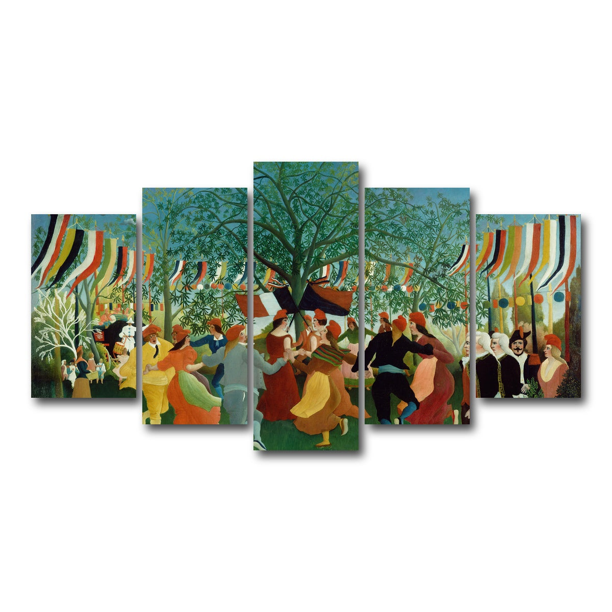 AUTO-MOCKUP WHITE | A Centennial of Independence | 5 Piece | Gallery Wrap Canvas | group=5_normal