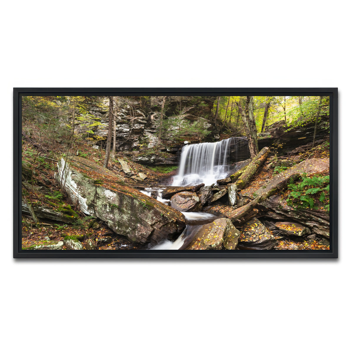 AUTO-MOCKUP WHITE | A Classic Scene | 1 Piece | Black Frame | group=2x1