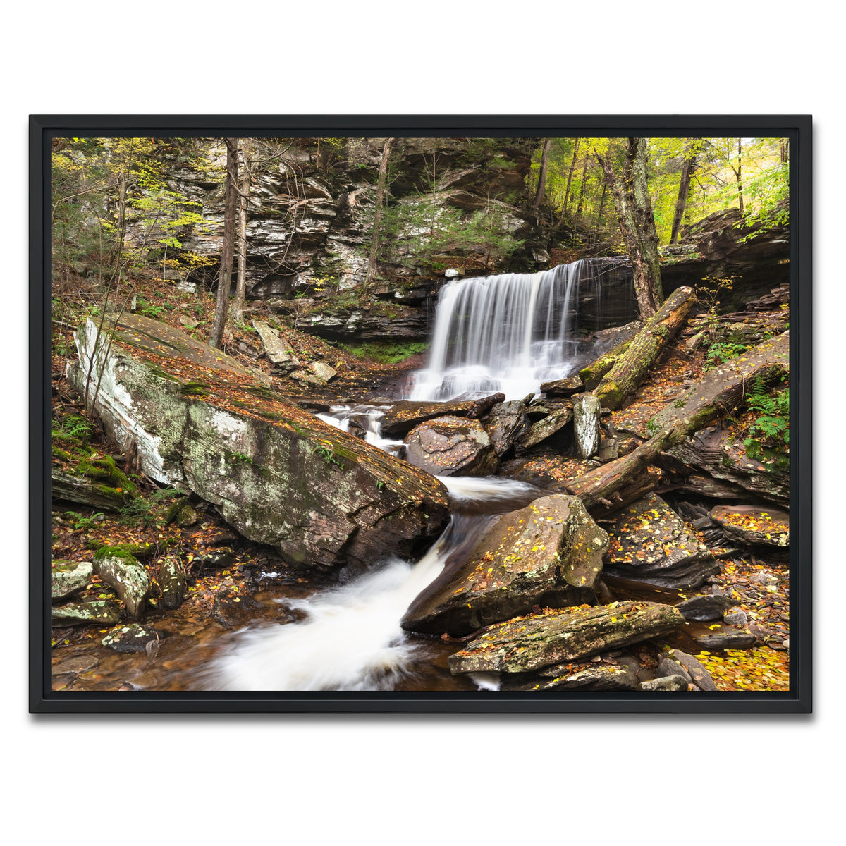 AUTO-MOCKUP WHITE | A Classic Scene | 1 Piece | Black Frame | group=4x3