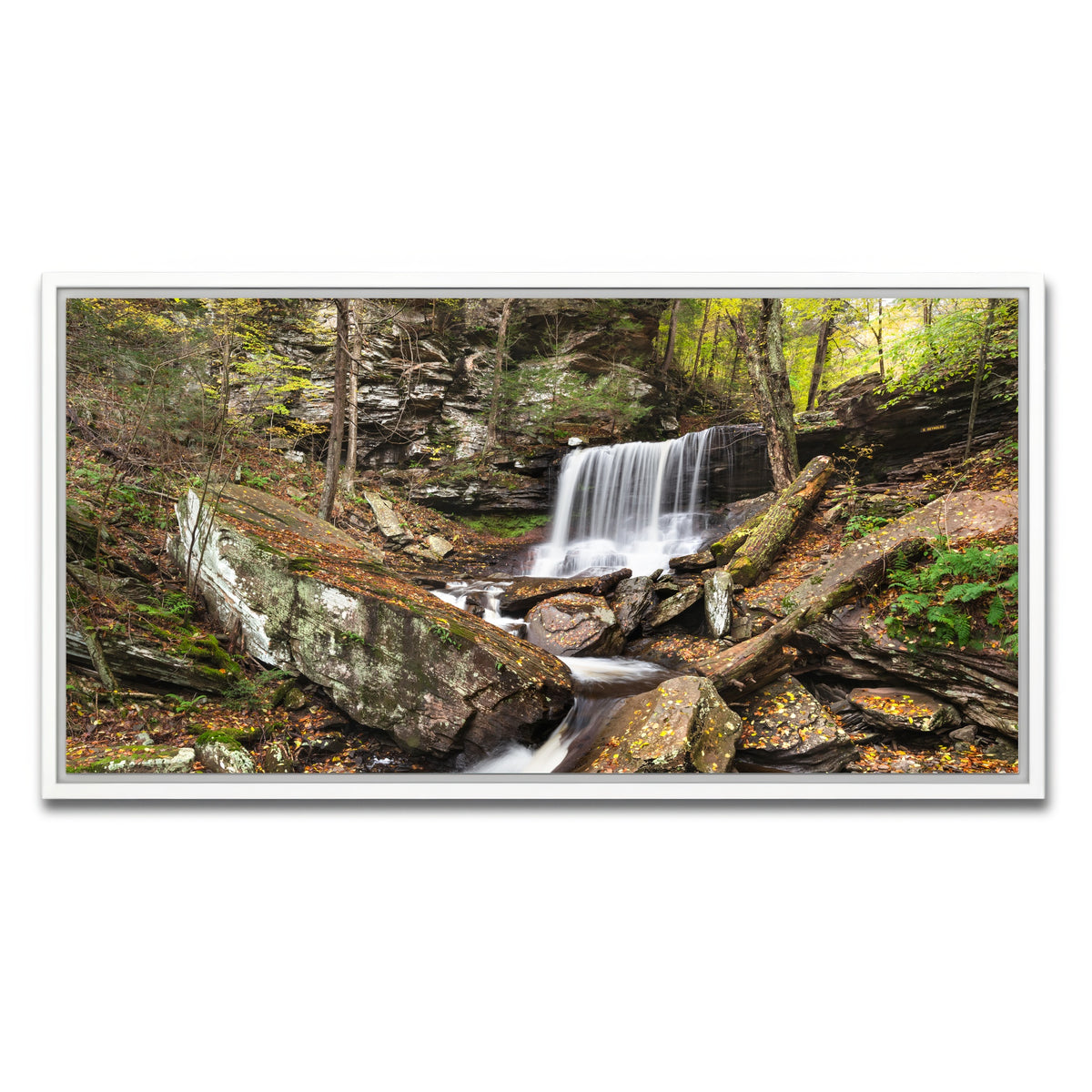 AUTO-MOCKUP WHITE | A Classic Scene | 1 Piece | White Frame | group=2x1