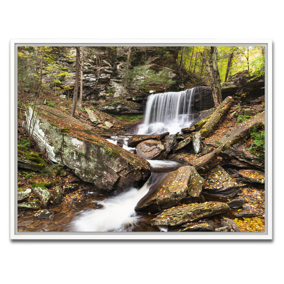 AUTO-MOCKUP WHITE | A Classic Scene | 1 Piece | White Frame | group=4x3