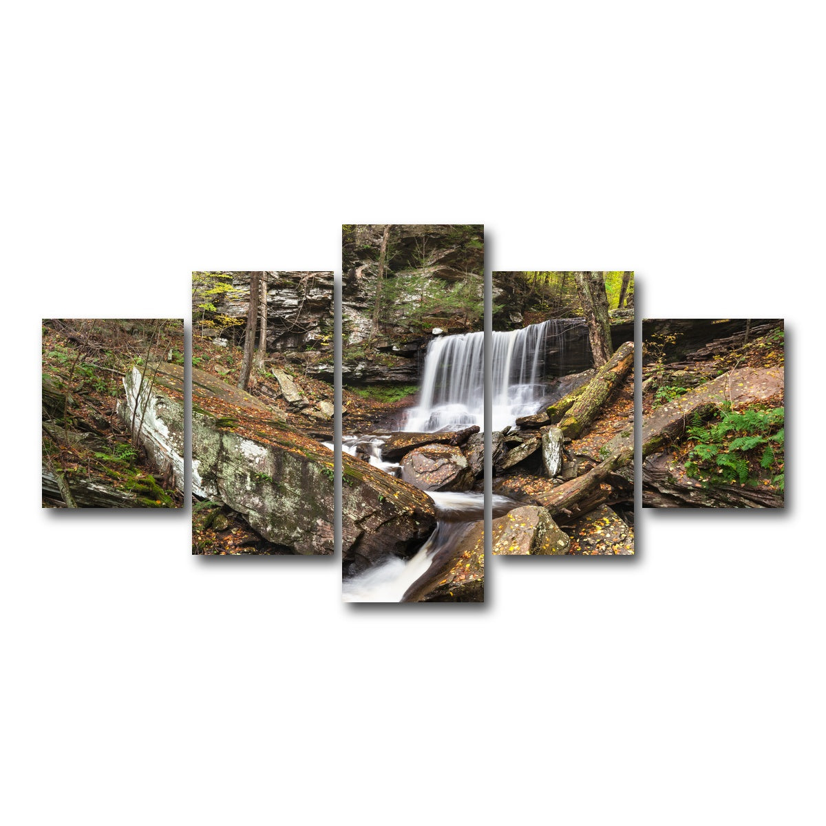 AUTO-MOCKUP WHITE | A Classic Scene | 5 Piece | Gallery Wrapped | group=5_short