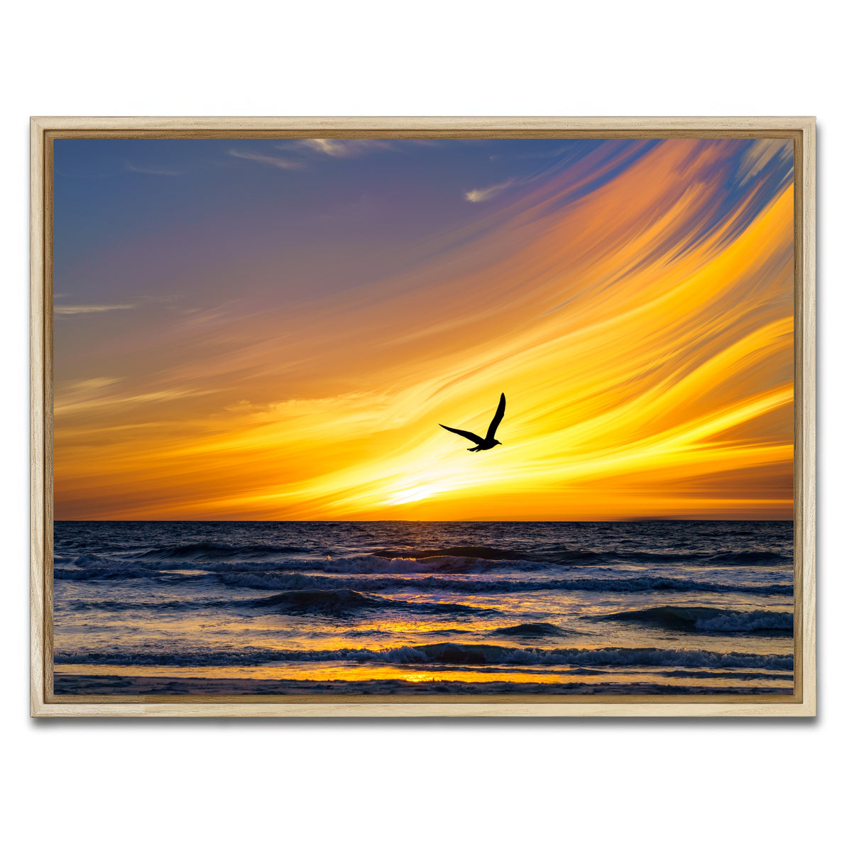 AUTO-MOCKUP WHITE | A Fly By | 1 Piece | Natural Framed Canvas | group=4x3