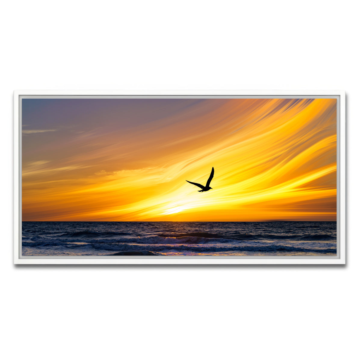 AUTO-MOCKUP WHITE | A Fly By | 1 Piece | White Framed Canvas | group=2x1
