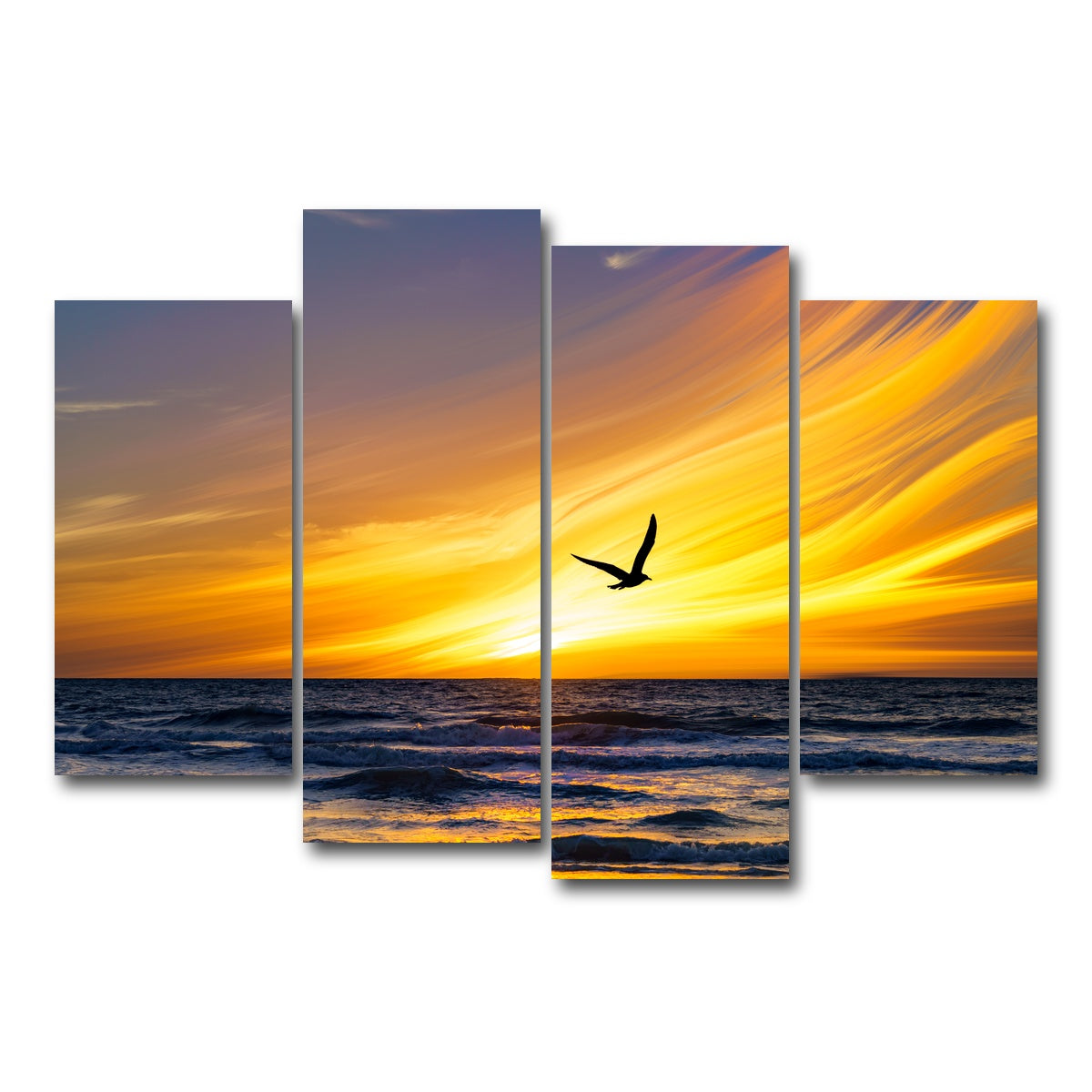 AUTO-MOCKUP WHITE | A Fly By | 4 Piece | Gallery Wrap Canvas | group=4_short