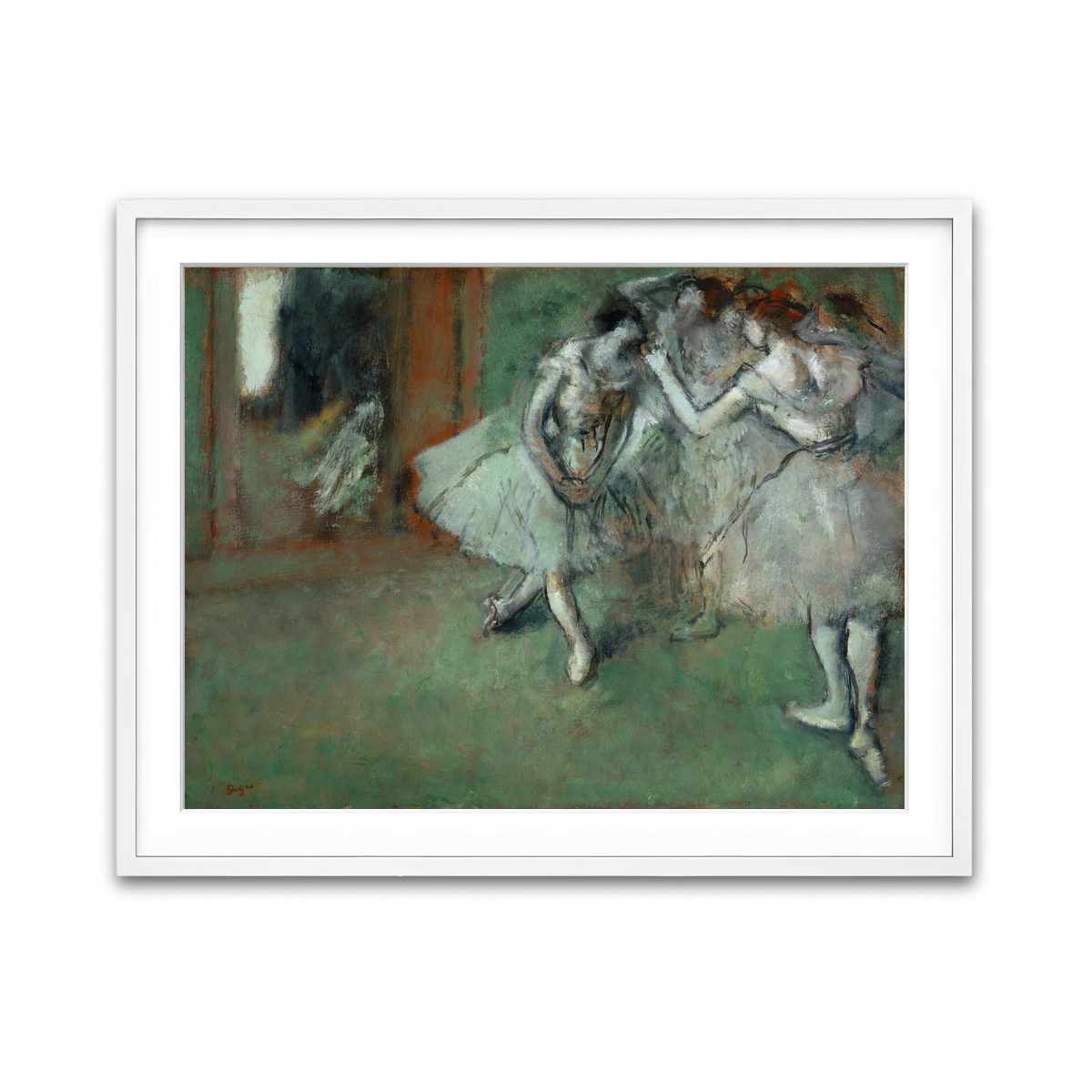 Framed Print 4x3 White