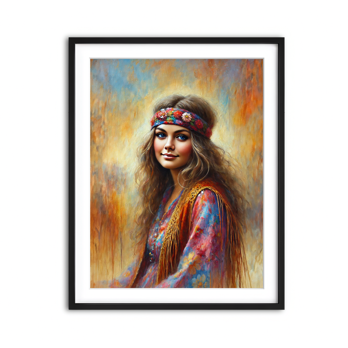 Framed Print 3x4 Black