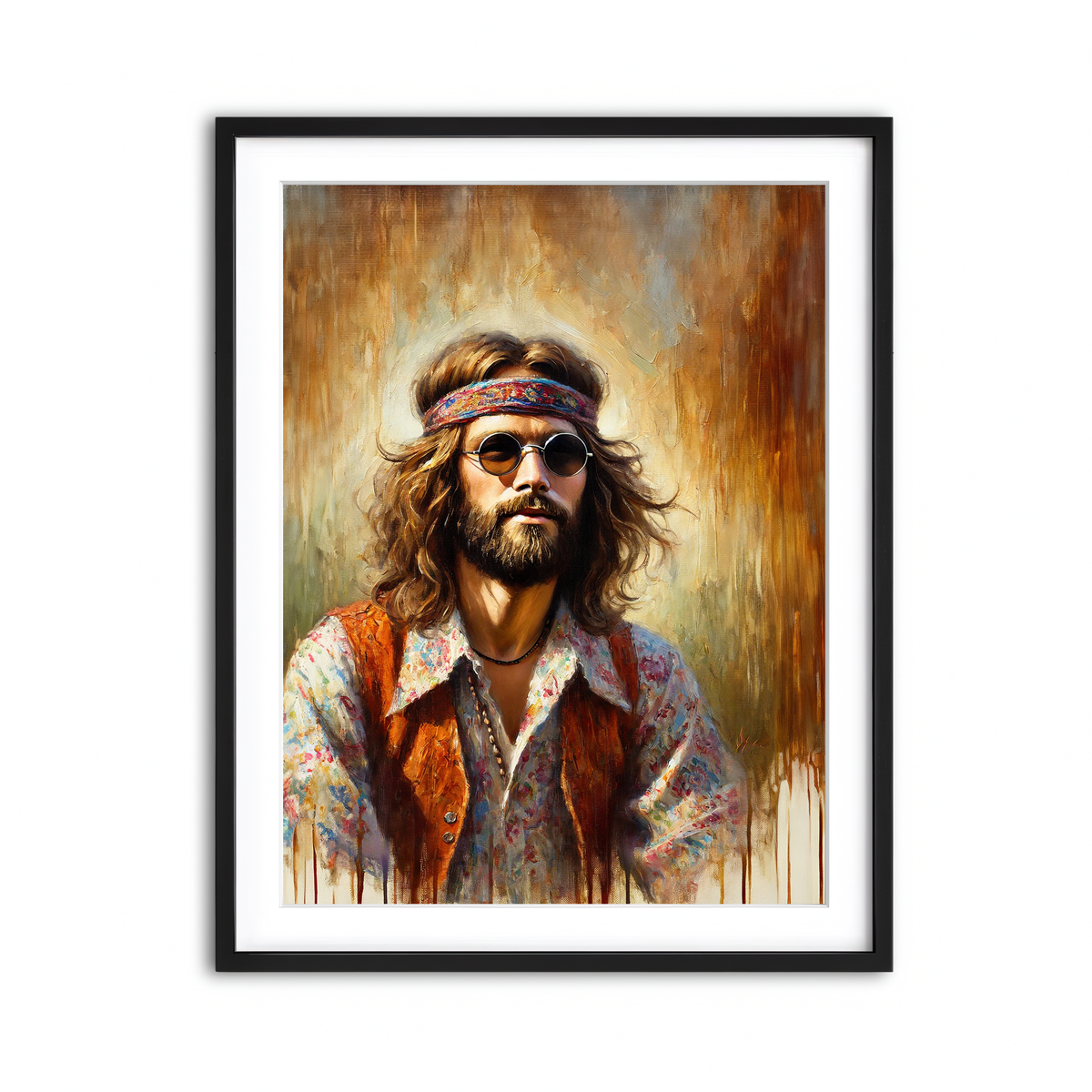 Framed Print 3x4 Black