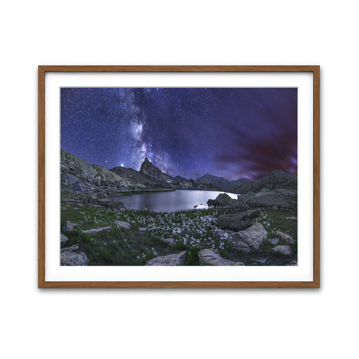 Framed Print 4x3 Walnut