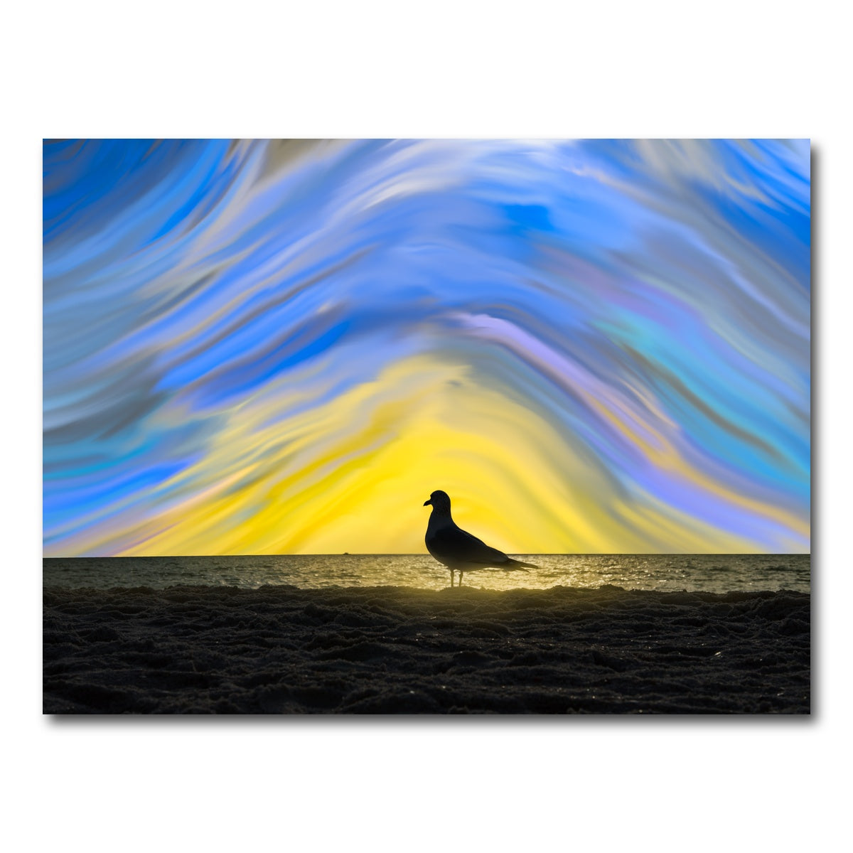 AUTO-MOCKUP WHITE | A Little Birdie Told Me | 1 Piece | Gallery Wrap Canvas | group=4x3