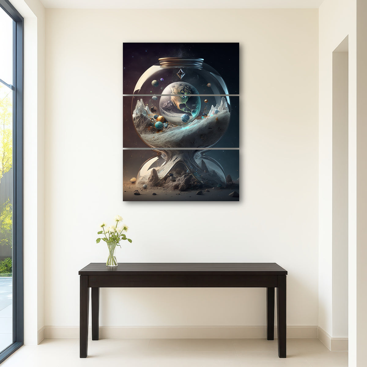 AUTO-MOCKUP ROOM | A Moment in Time with our Planet