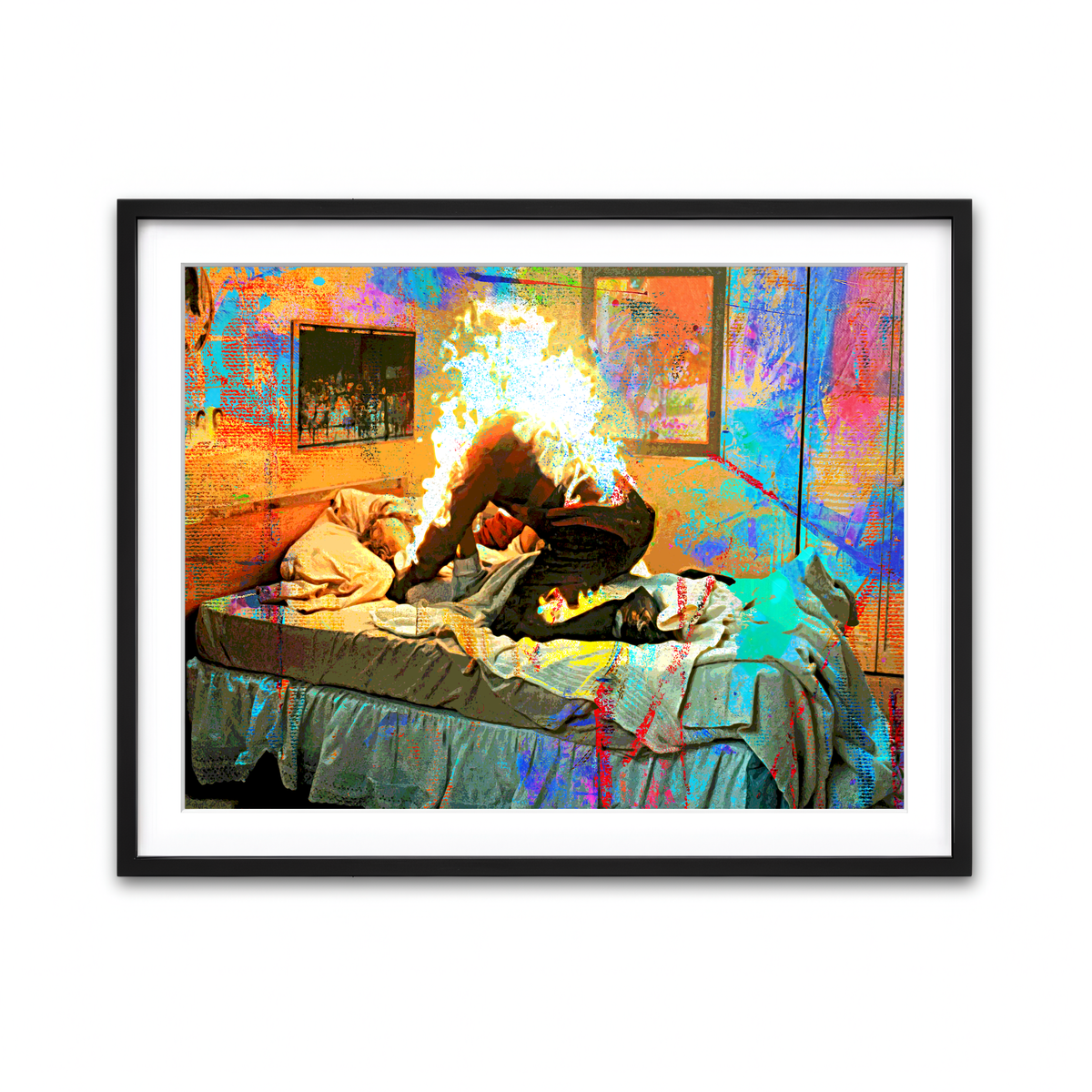 Framed Print 4x3 Black
