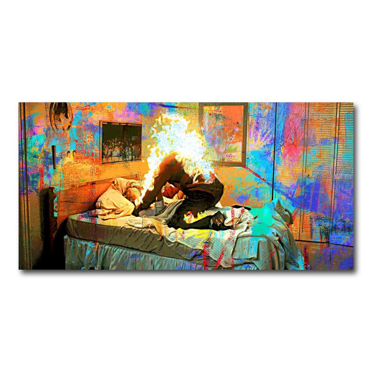 AUTO-MOCKUP WHITE | A Nightmare on Elm Street | 1 Piece | Gallery Wrap Canvas | group=2x1