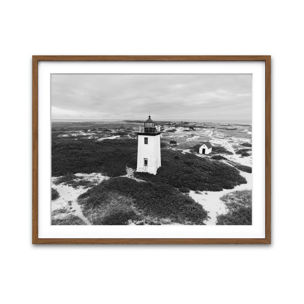 Framed Print 4x3 Walnut