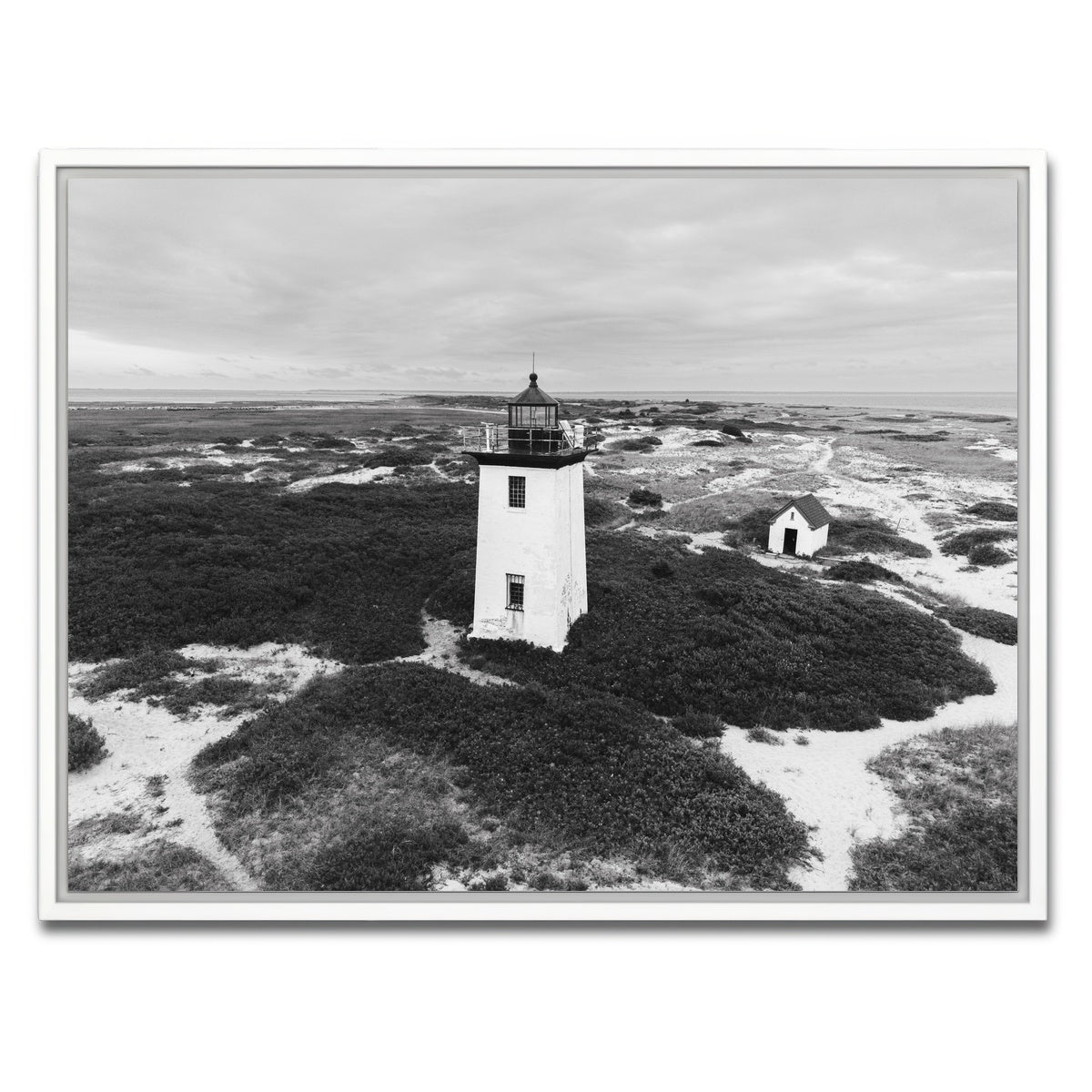 AUTO-MOCKUP WHITE | A Quiet Arrangement | 1 Piece | White Framed Canvas | group=4x3