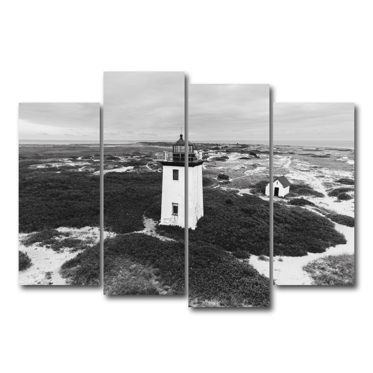 AUTO-MOCKUP WHITE | A Quiet Arrangement | 4 Piece | Gallery Wrap Canvas | group=4_normal