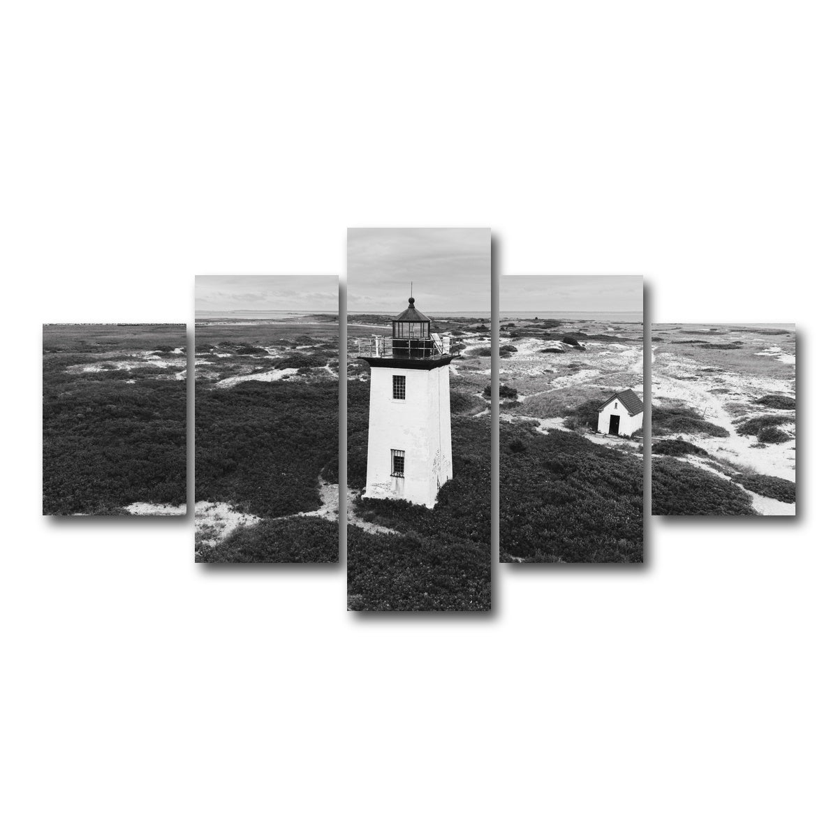 AUTO-MOCKUP WHITE | A Quiet Arrangement | 5 Piece | Gallery Wrap Canvas | group=5_short